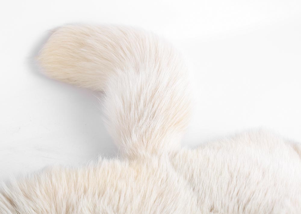 Artic Fox Fur Coverlet