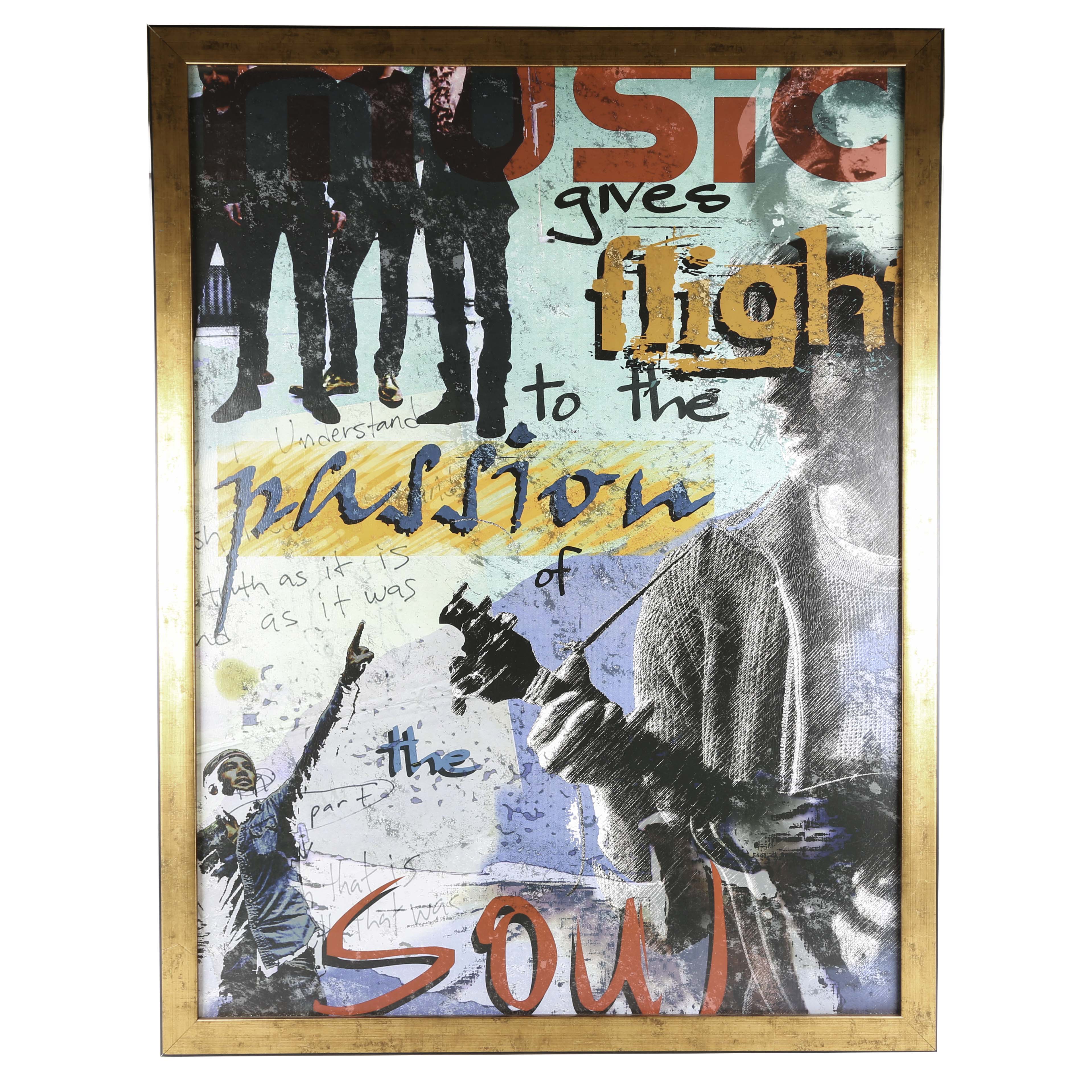 "Passion of the Soul" Giclee on Canvas After Julie Ueland