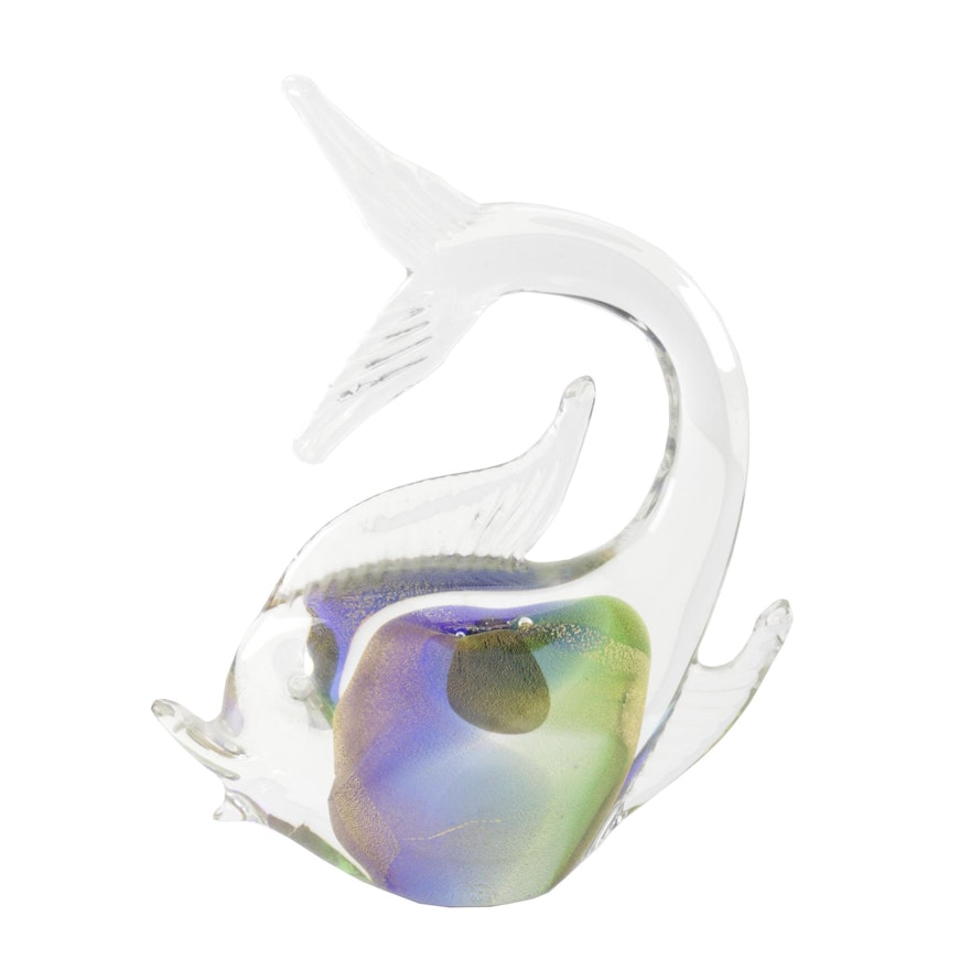 Murano Glass "Dolphin" Figurine