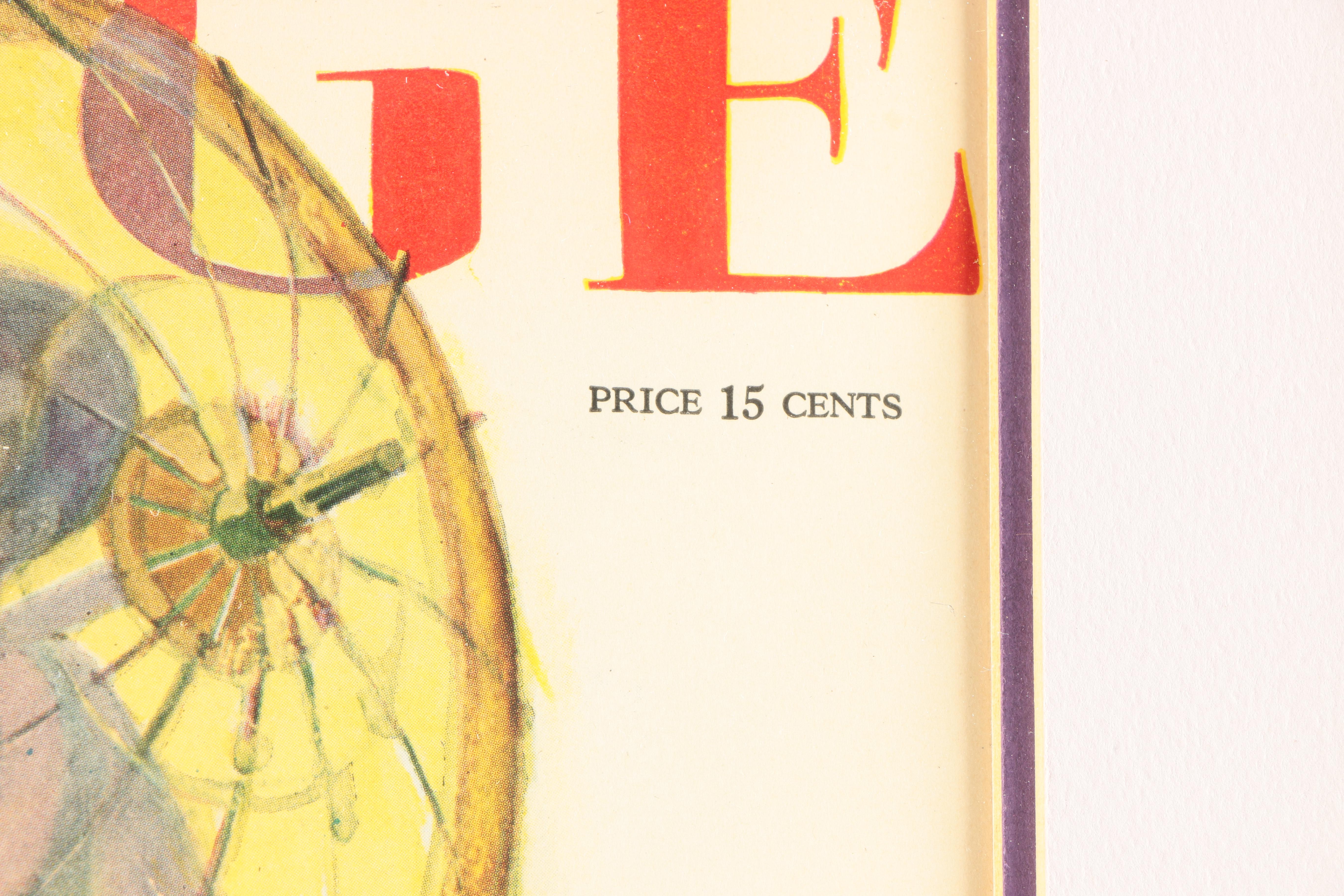 Six Vintage "Judge" Magazine Covers