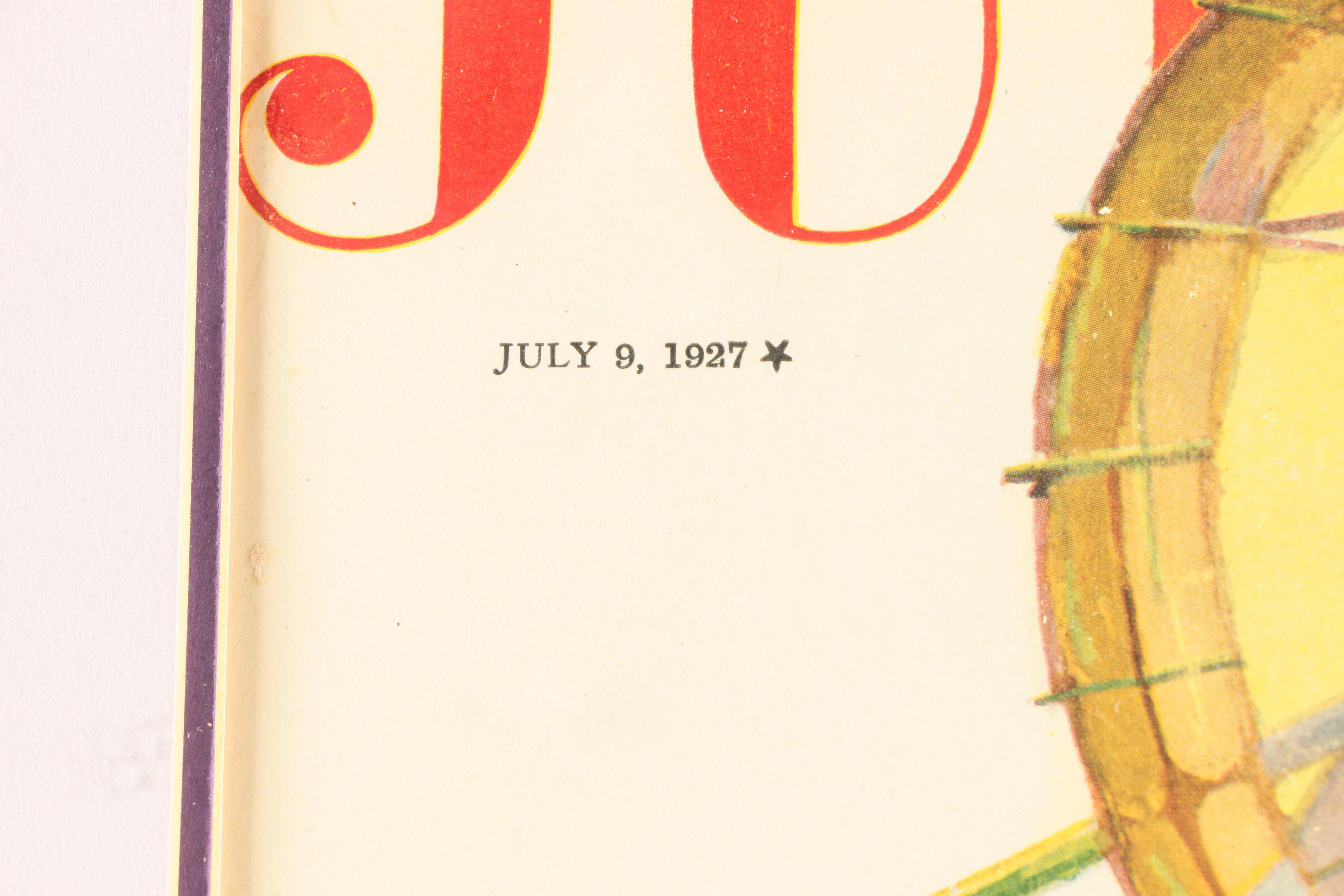 Six Vintage "Judge" Magazine Covers