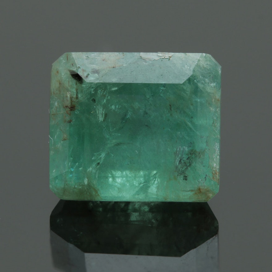 Loose 2.64 CTW Emerald Gemstone