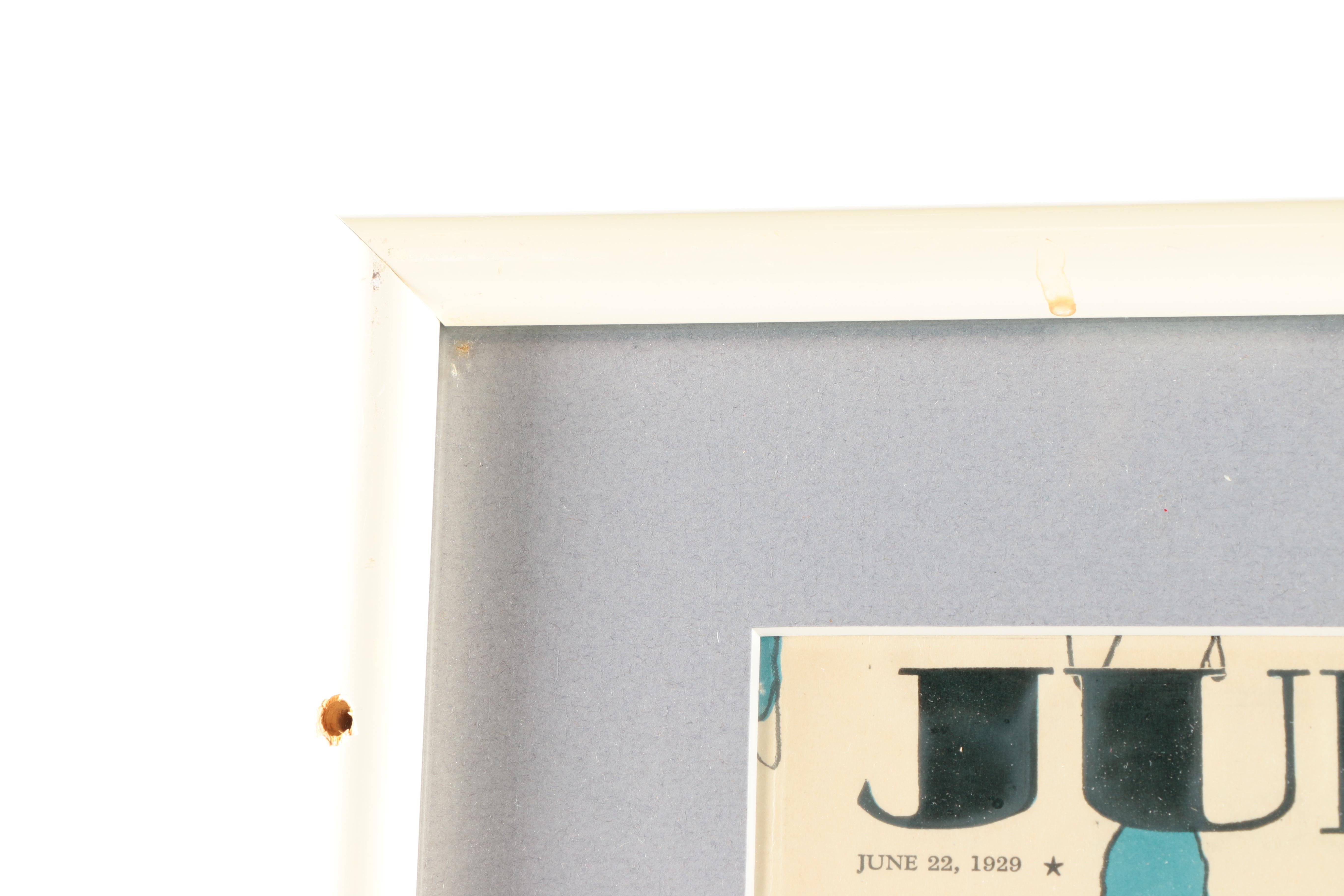 Six Vintage "Judge" Magazine Covers