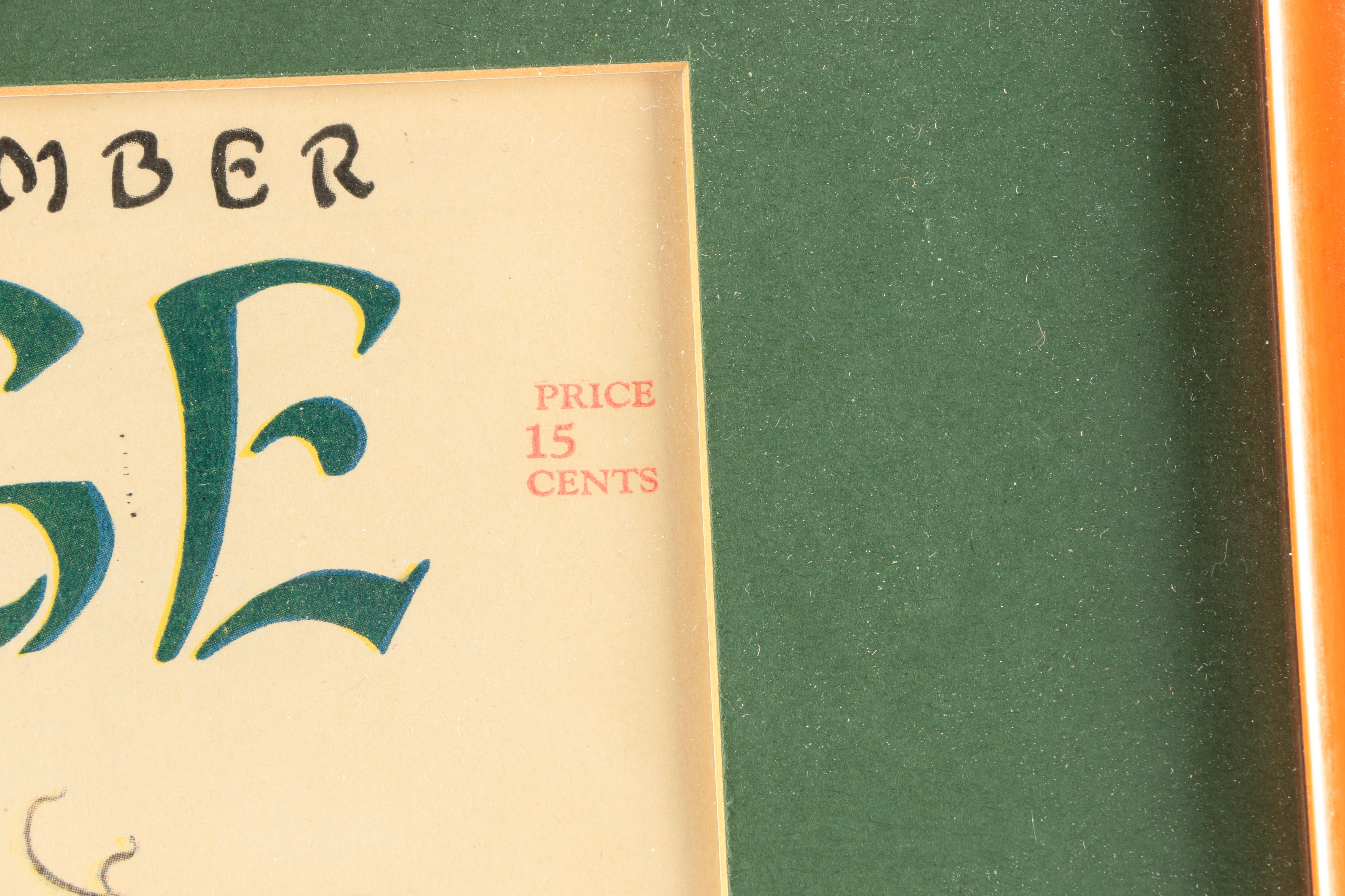 Six Vintage "Judge" Magazine Covers