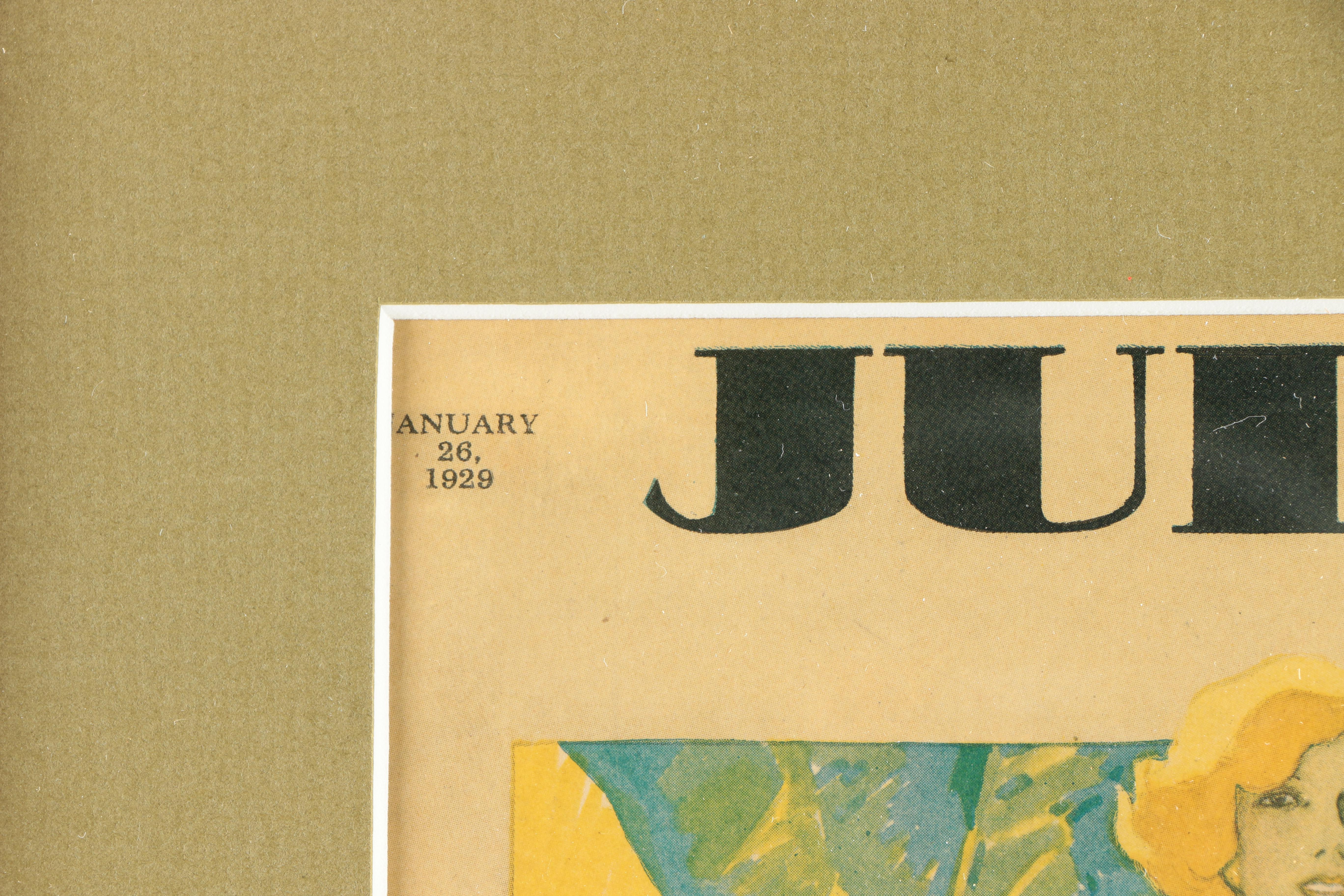 Six Vintage "Judge" Magazine Covers