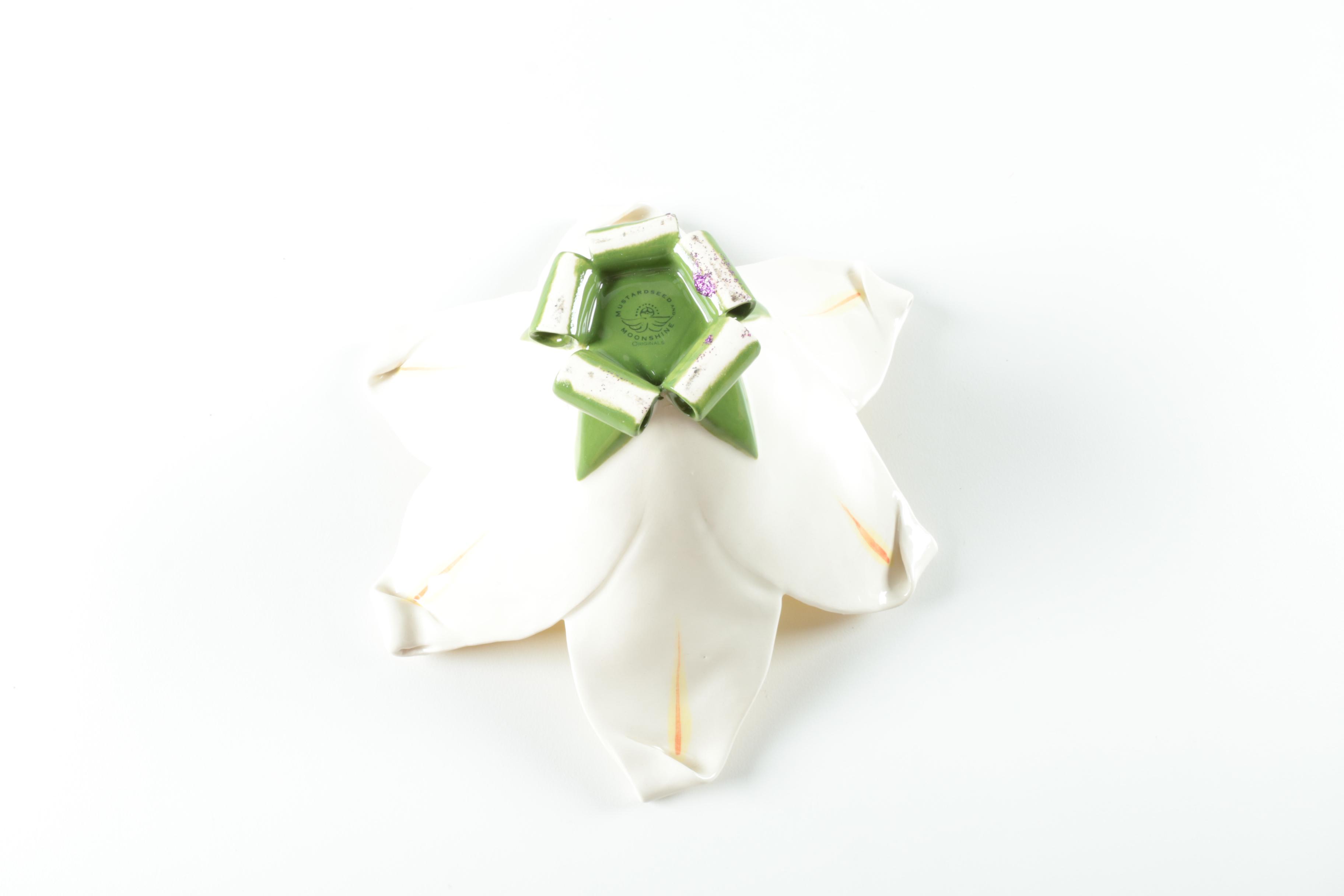 Mustardseed and Moonshine Porcelain Cups and Saucers