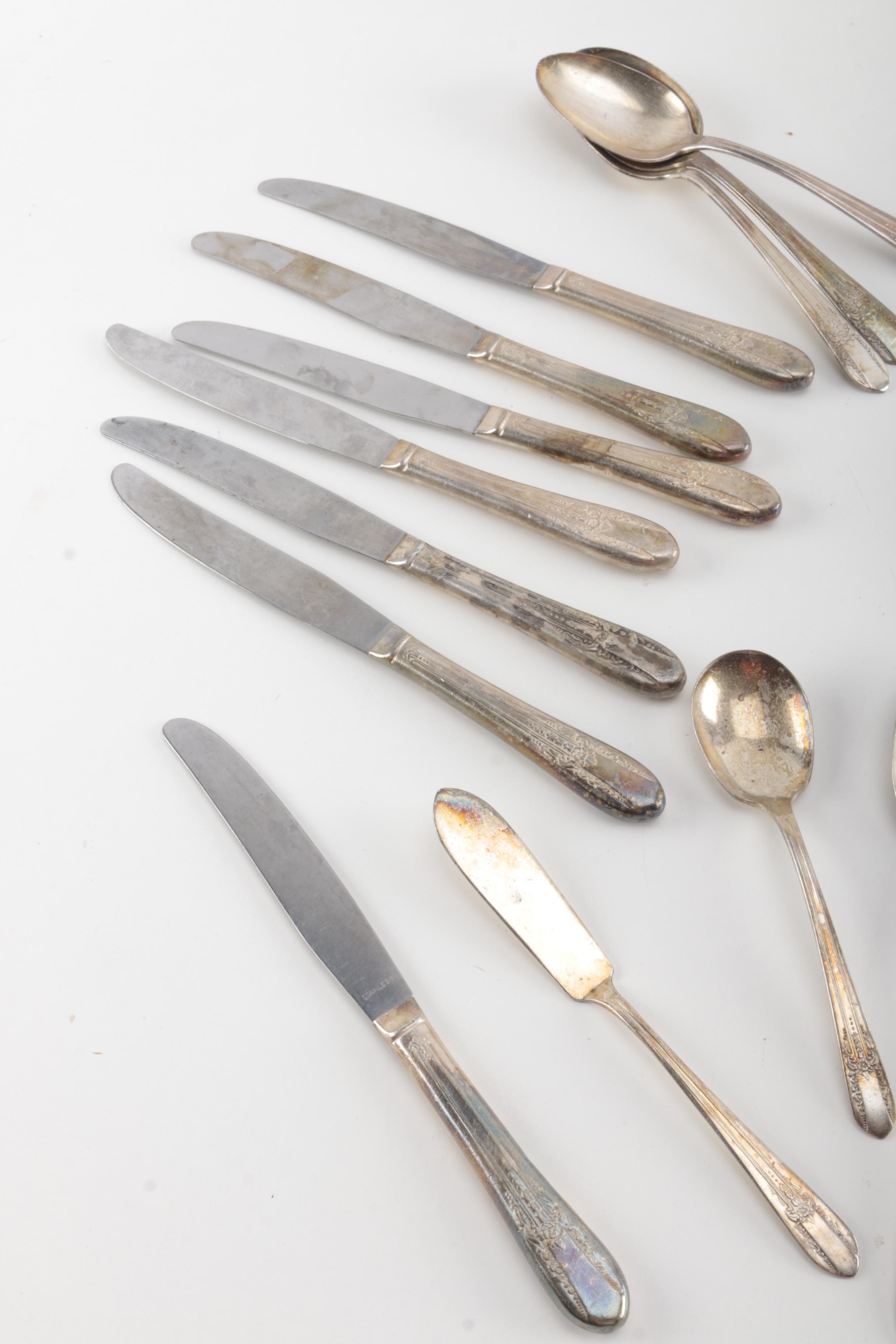 Wm Rogers Mfg Co. "Reflection" Silver Plate Flatware