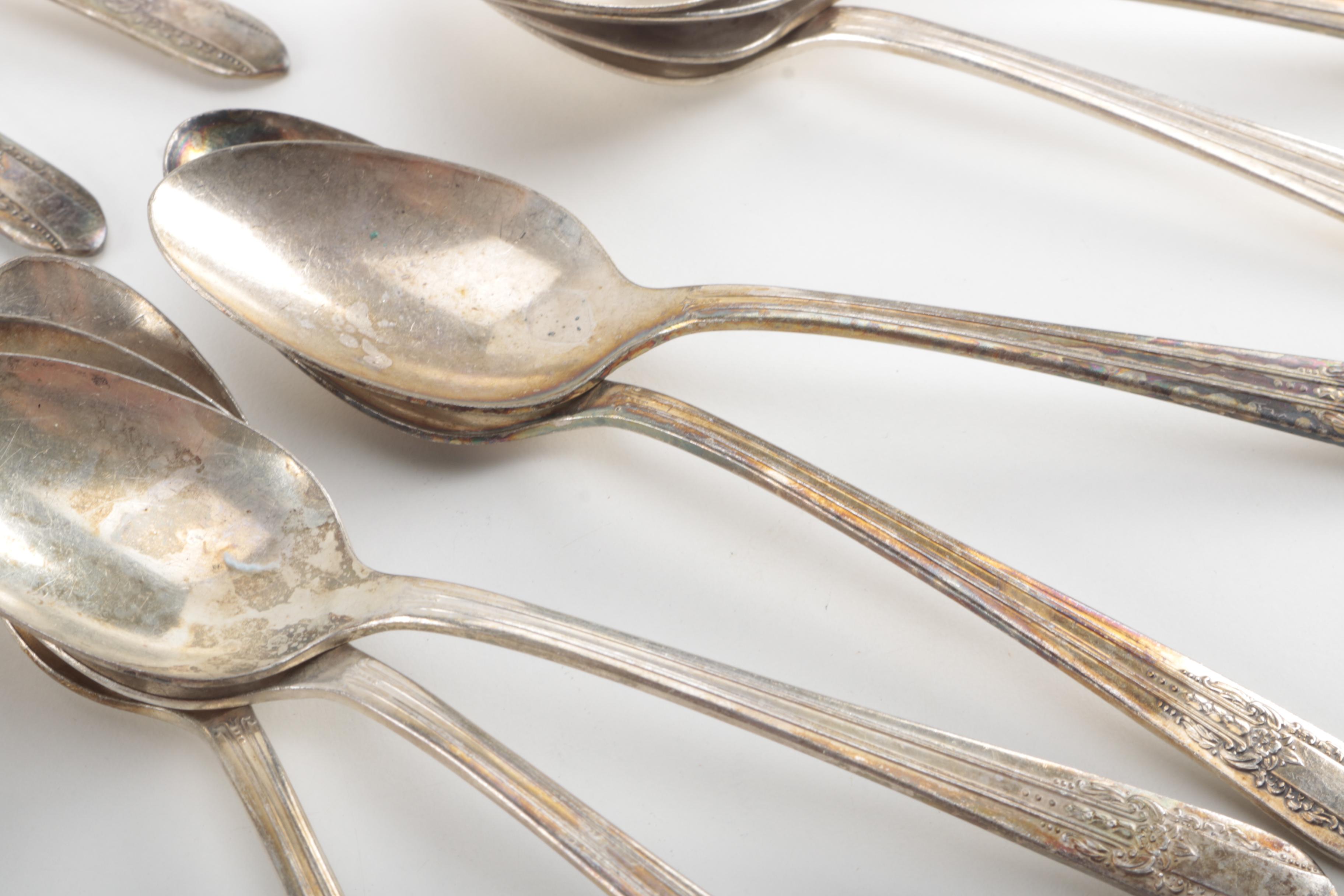 Wm Rogers Mfg Co. "Reflection" Silver Plate Flatware