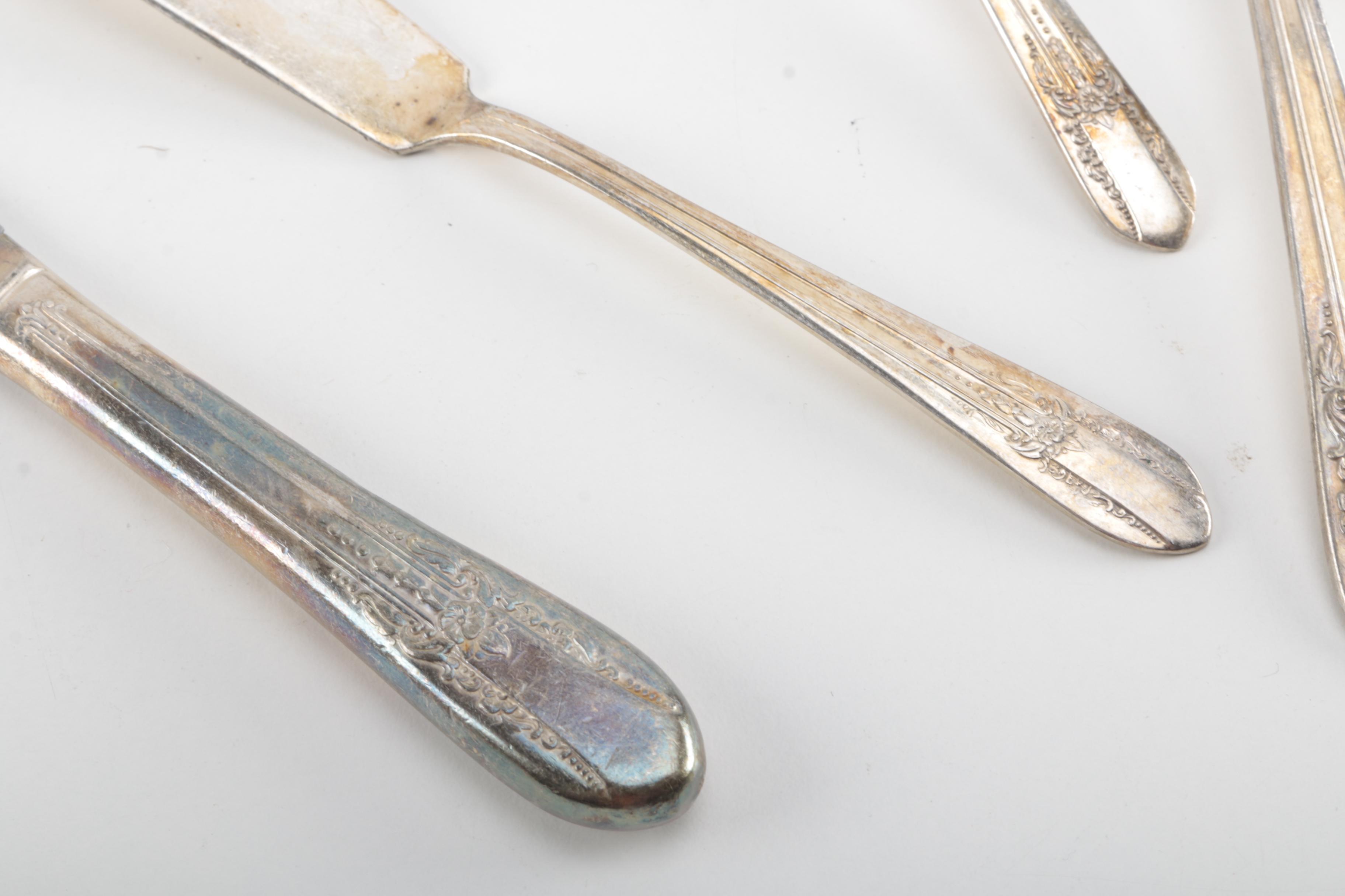 Wm Rogers Mfg Co. "Reflection" Silver Plate Flatware
