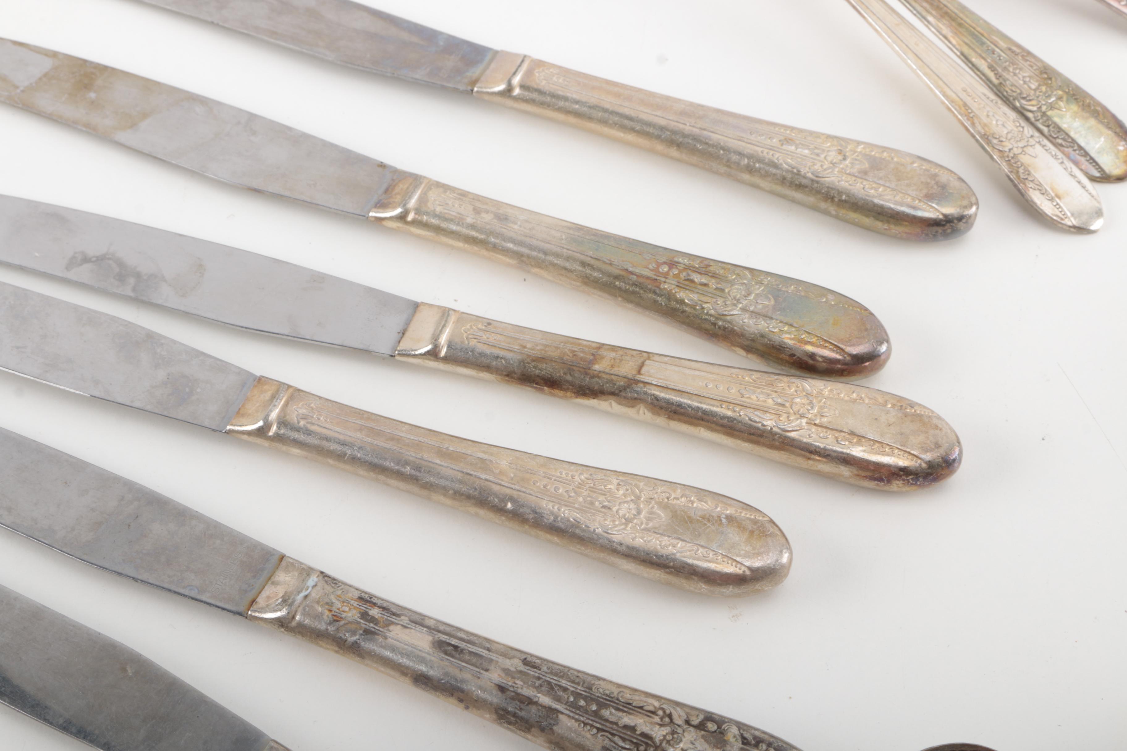 Wm Rogers Mfg Co. "Reflection" Silver Plate Flatware