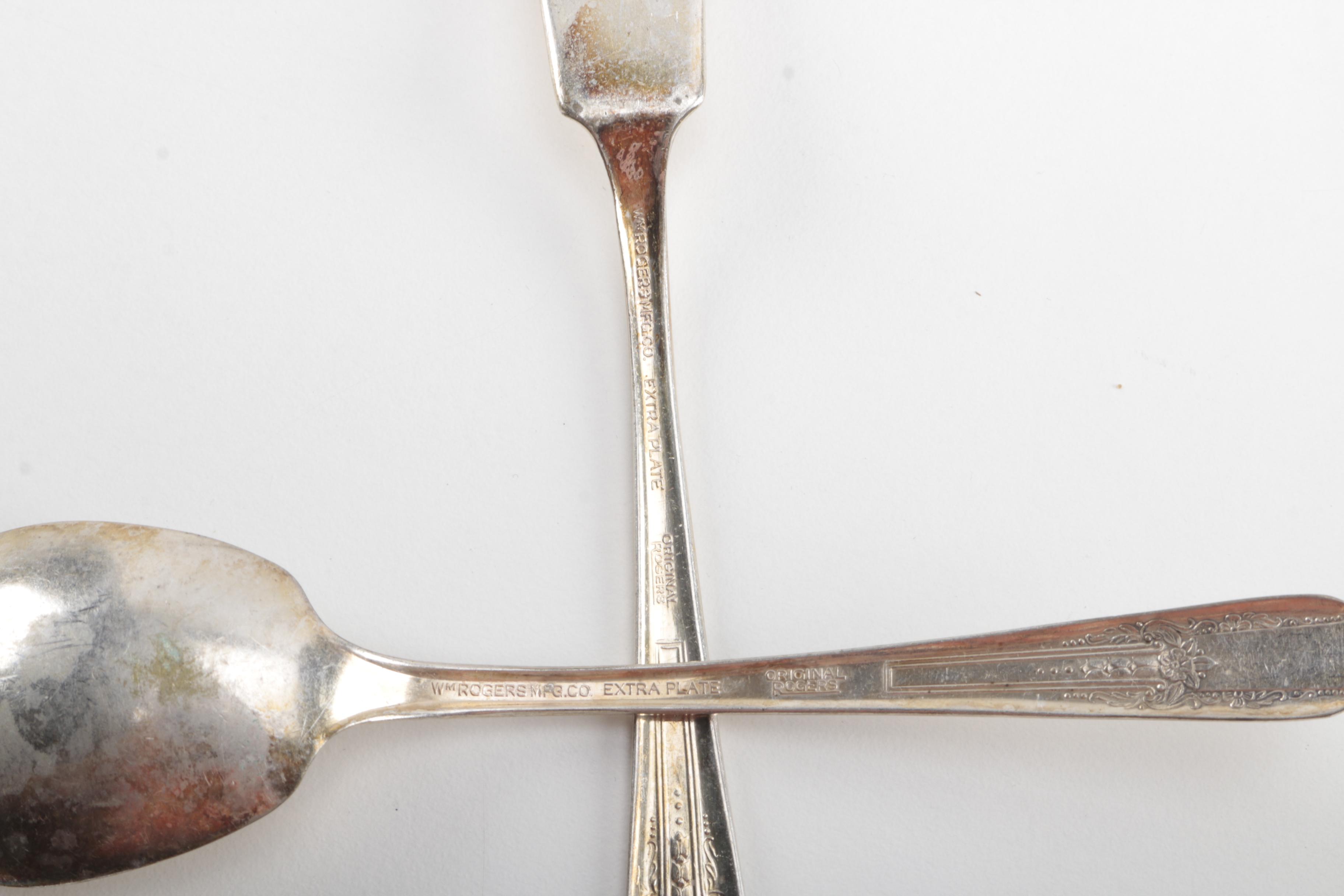 Wm Rogers Mfg Co. "Reflection" Silver Plate Flatware