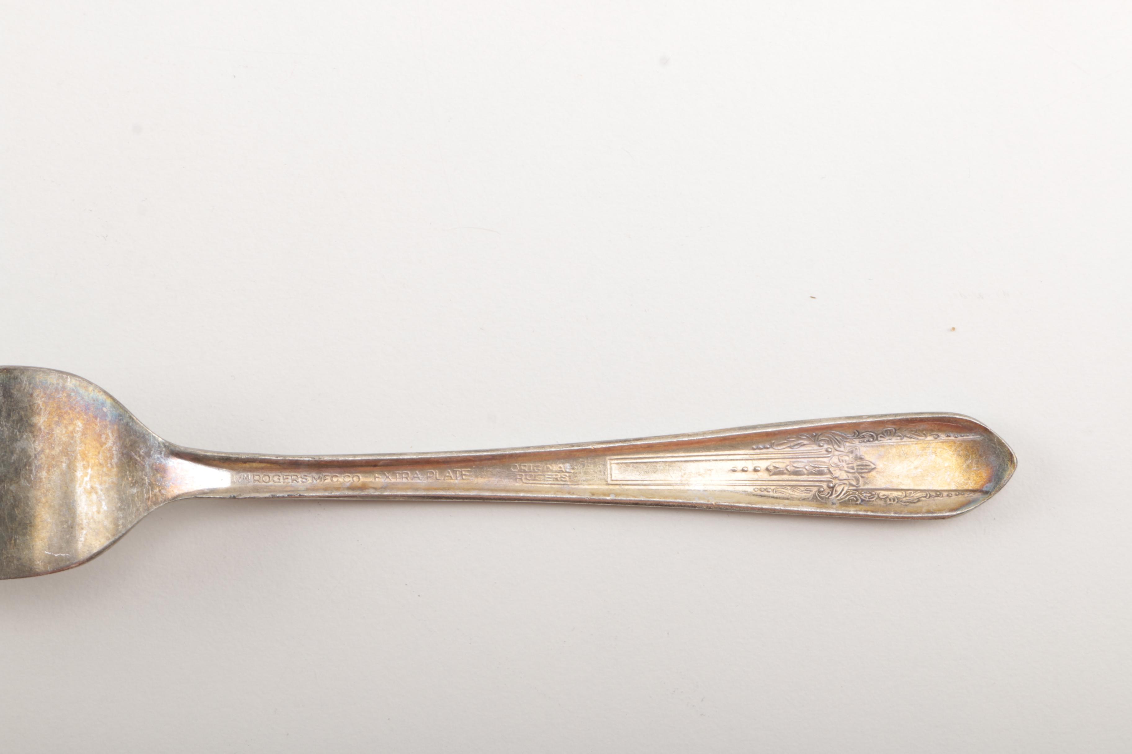 Wm Rogers Mfg Co. "Reflection" Silver Plate Flatware