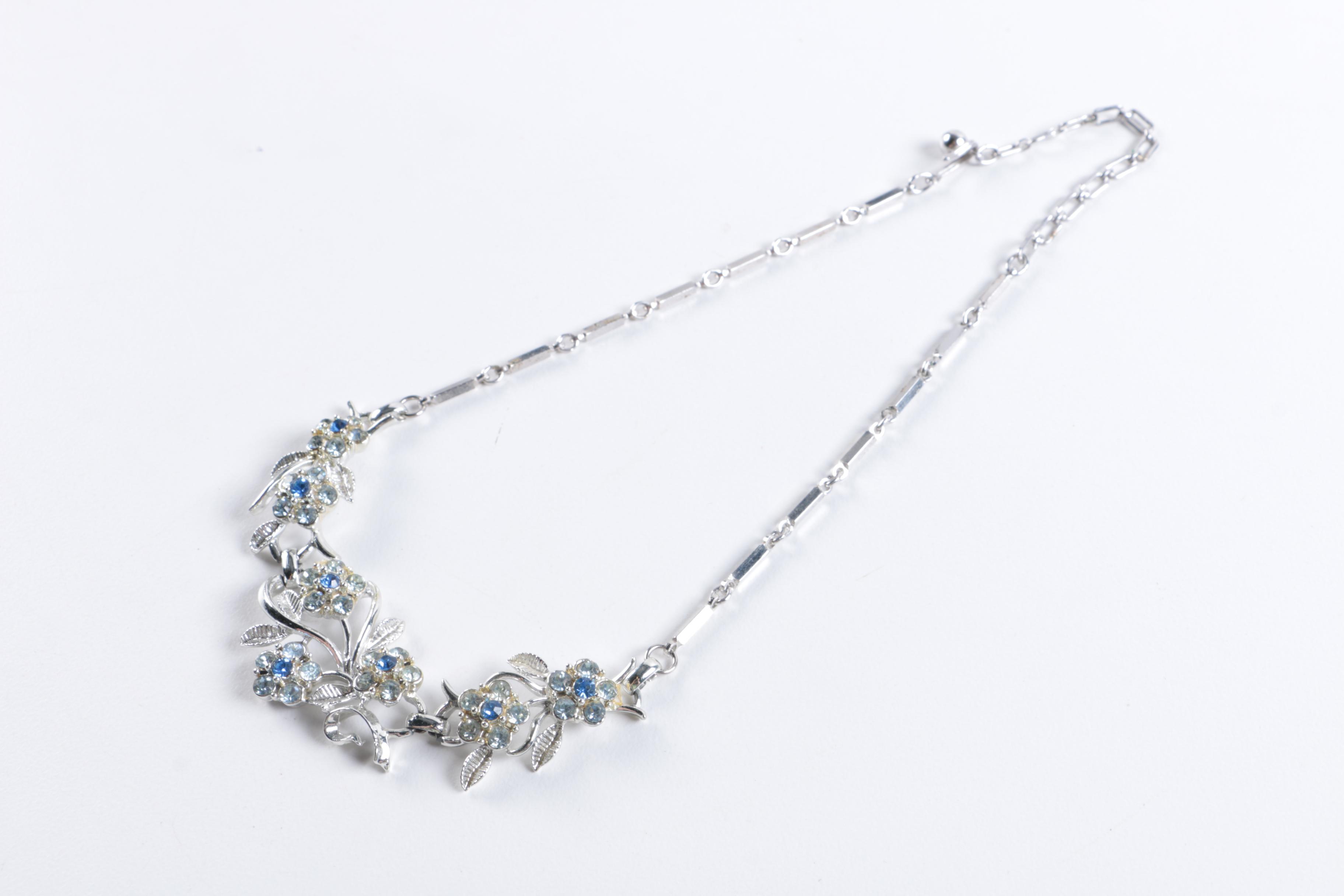 Vintage Rhinestone Jewelry Featuring Weiss