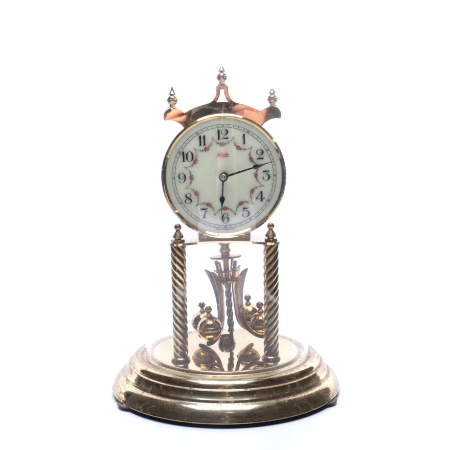 Kundo Gold Torsion Anniversary Clock