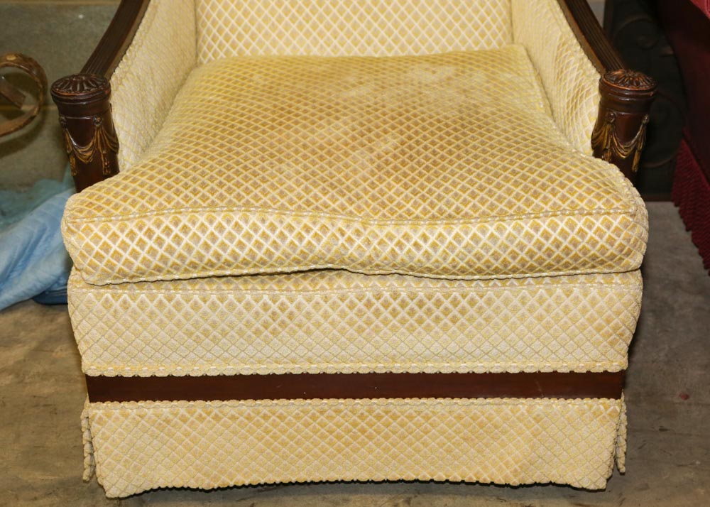 French Empire Inspired Armchair