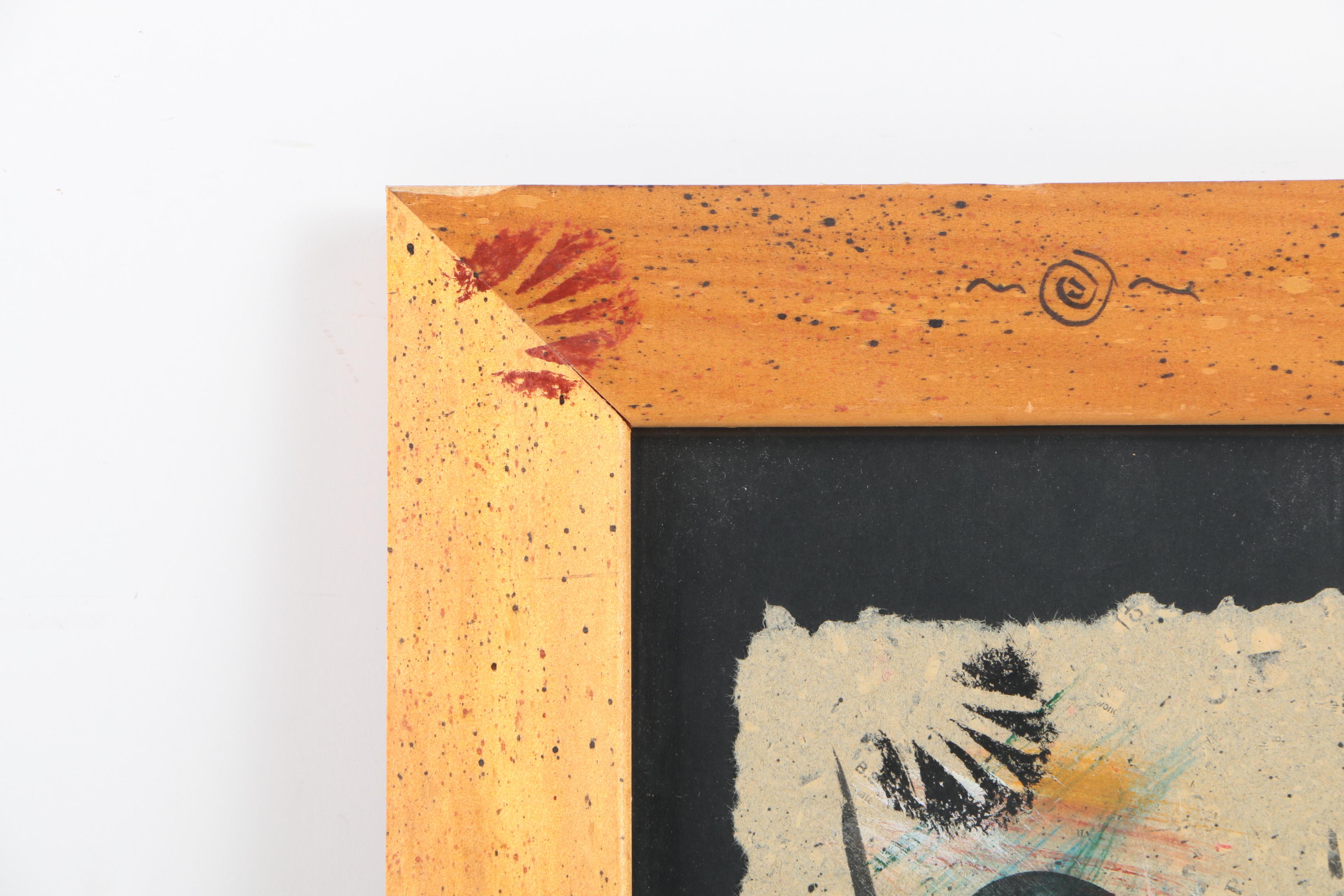 Arthur Conlon Australian Aboriginal Gouache Painting