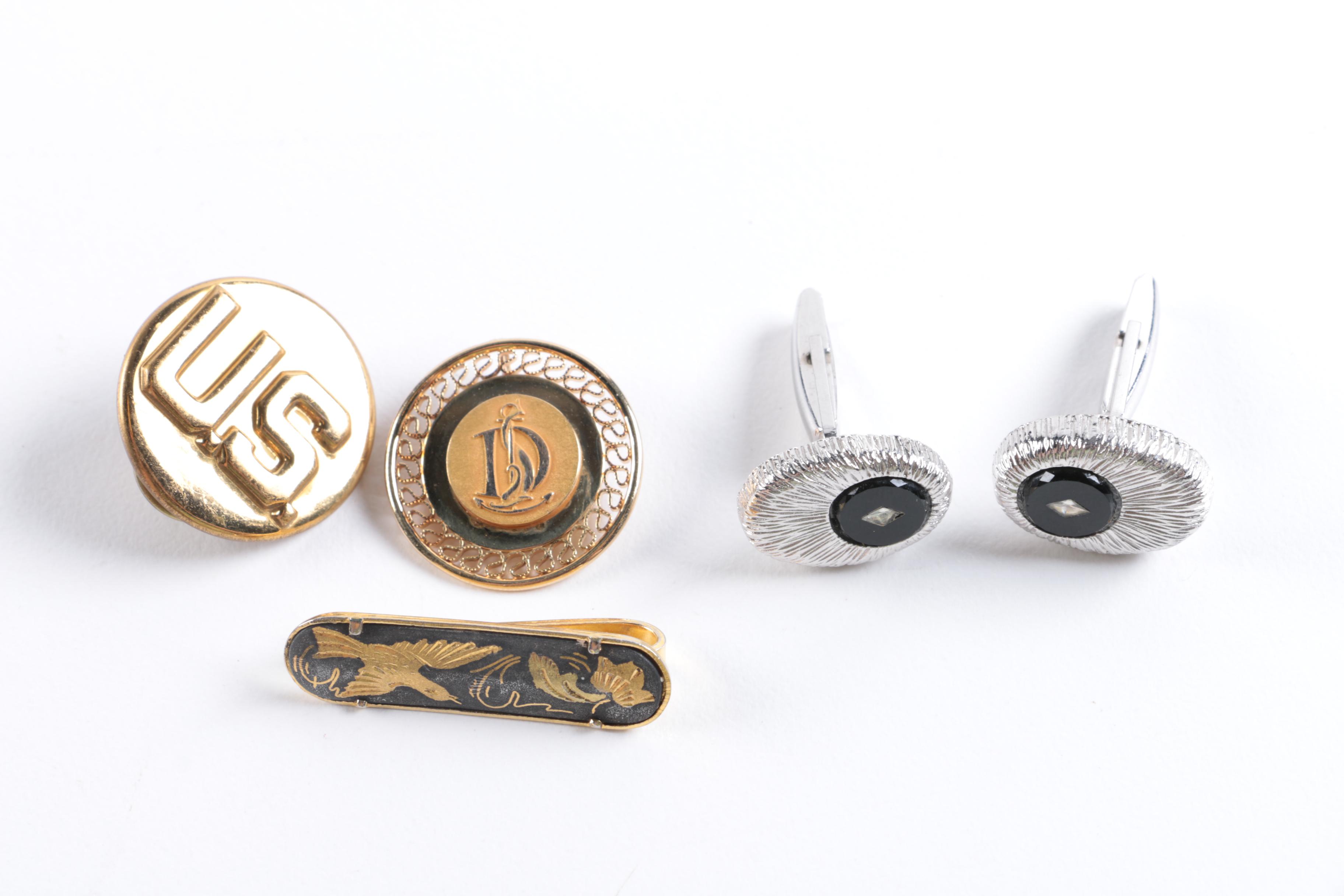 Cufflinks and Tie Bars