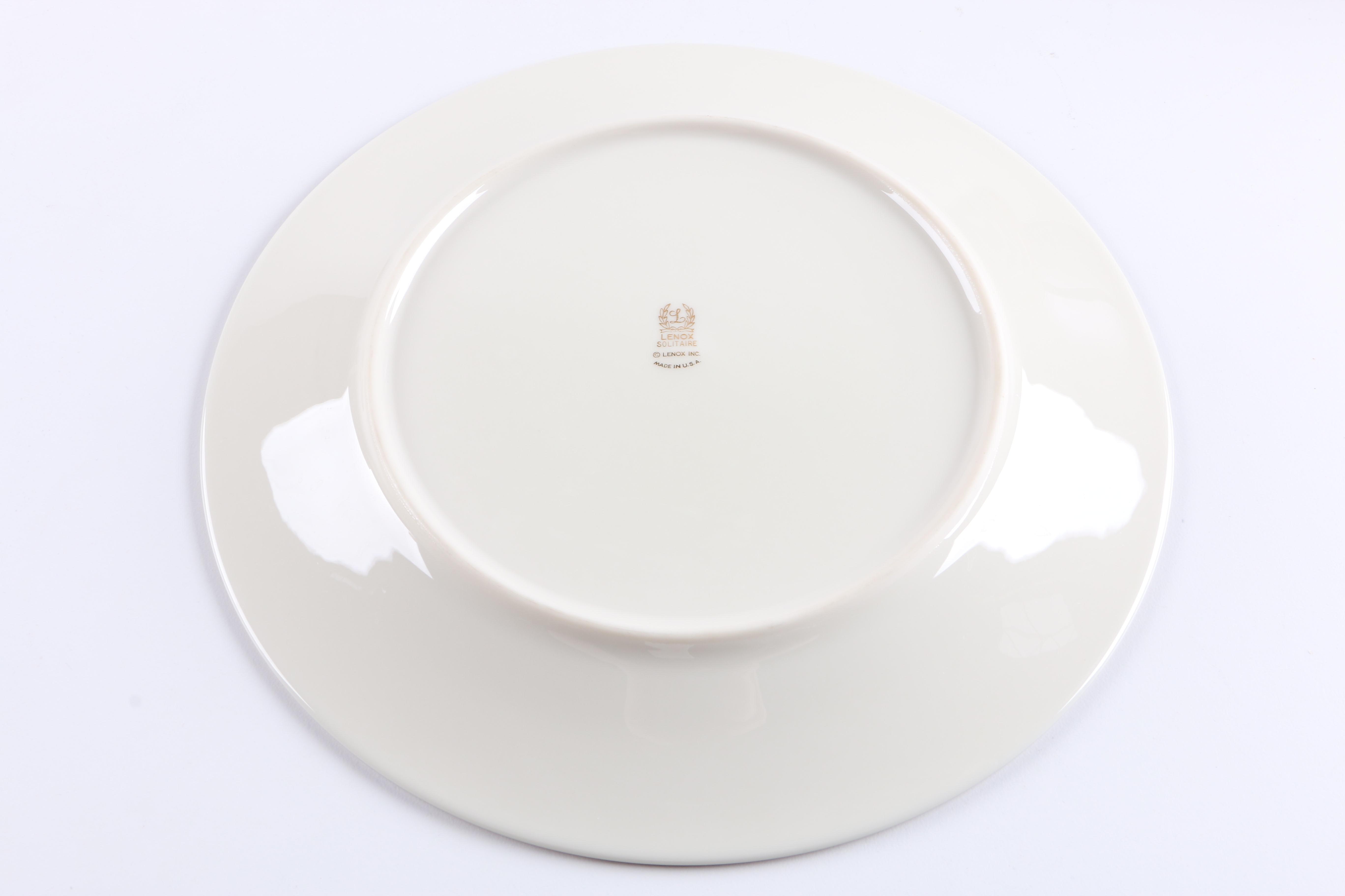 Lennox "Solitaire" Porcelain Dinnerware