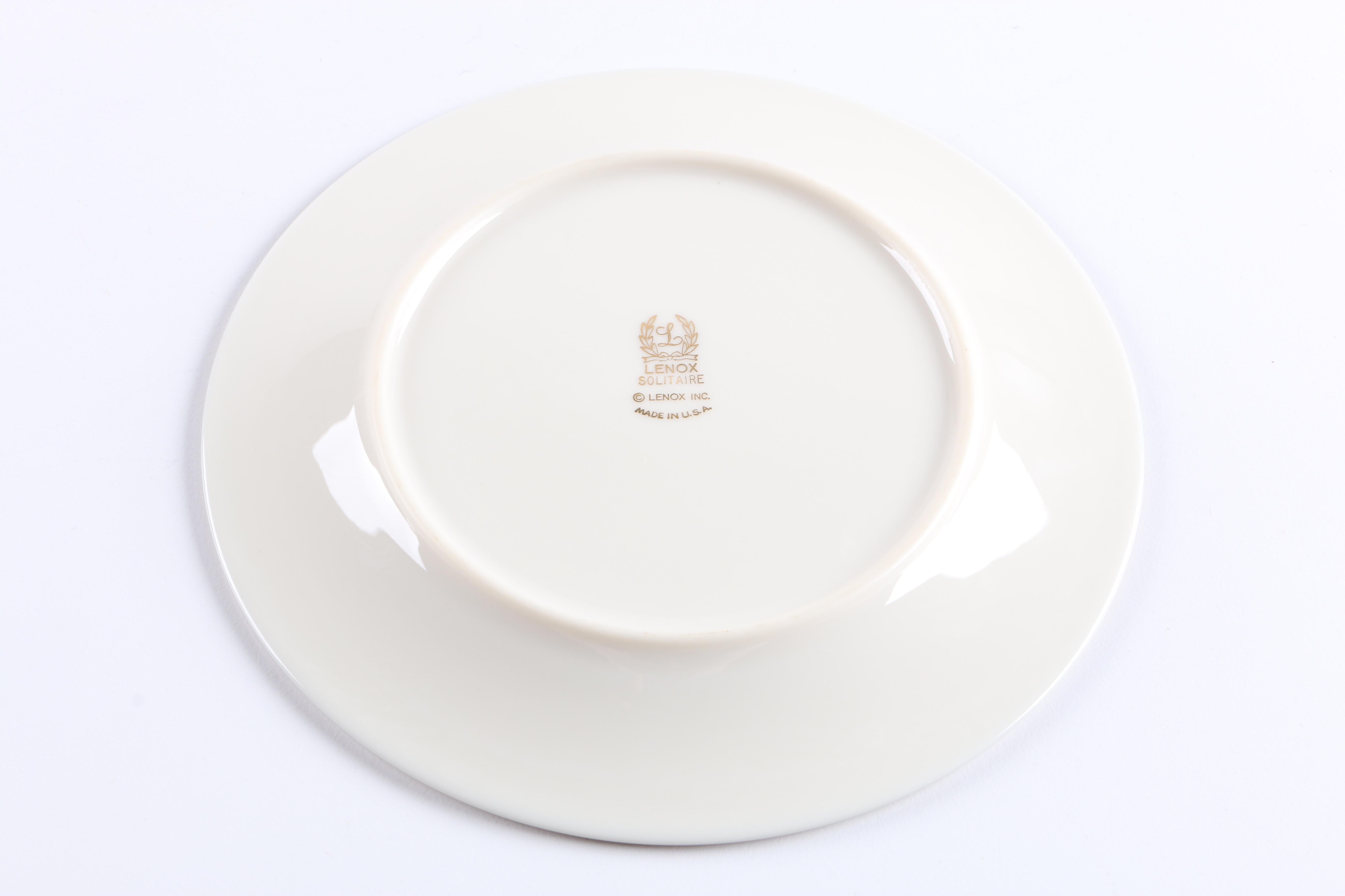 Lennox "Solitaire" Porcelain Dinnerware