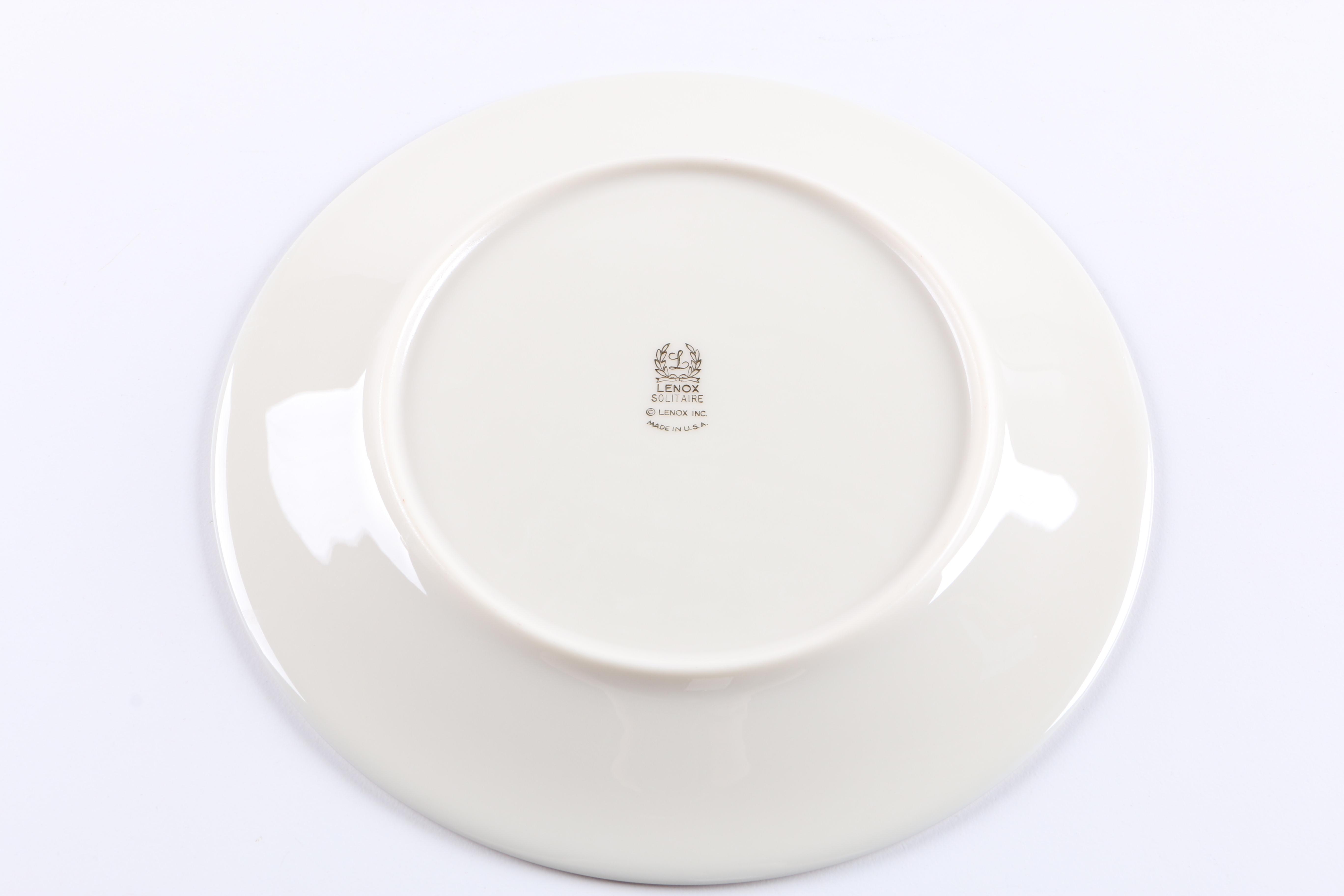 Lennox "Solitaire" Porcelain Dinnerware