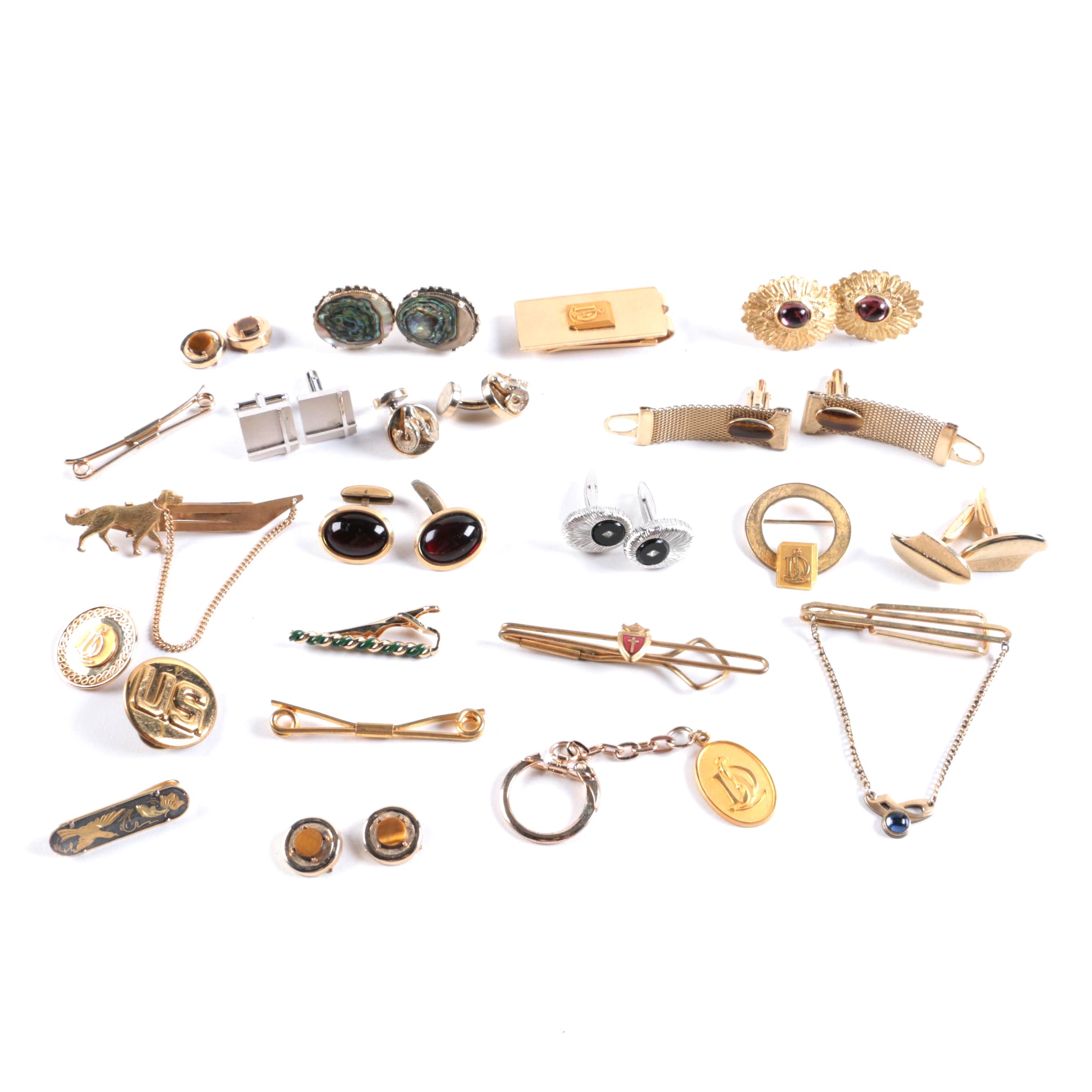 Cufflinks and Tie Bars