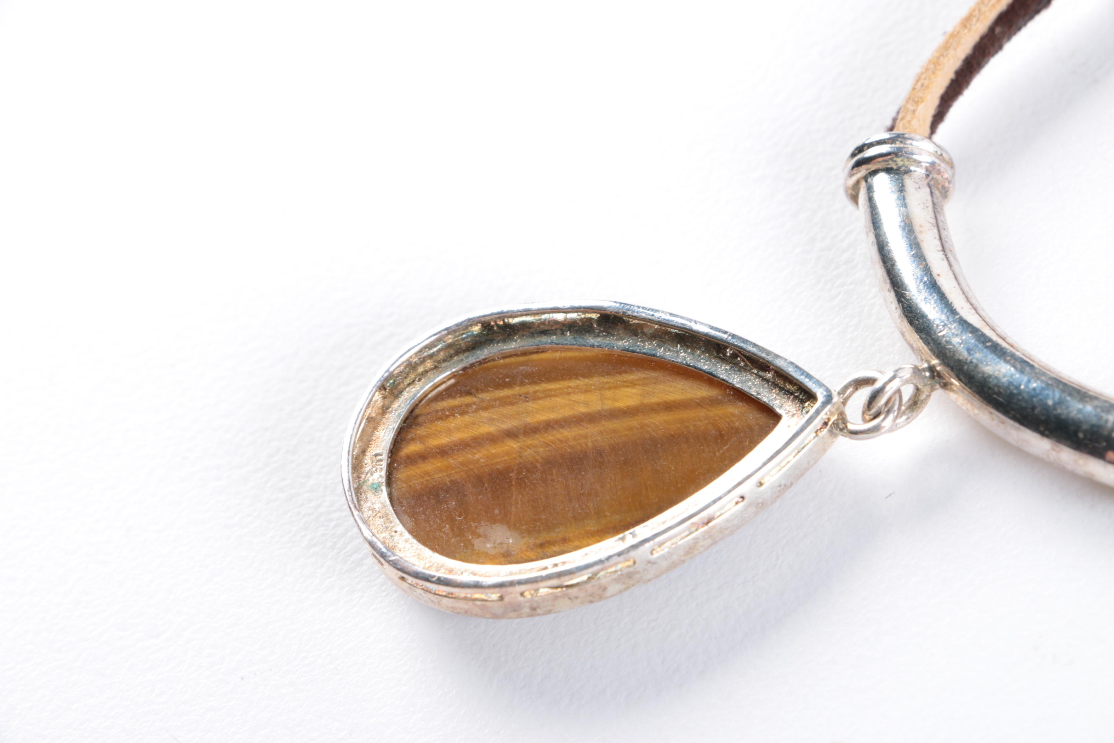 Sterling Silver Jewelry Including a Black Onyx Ring