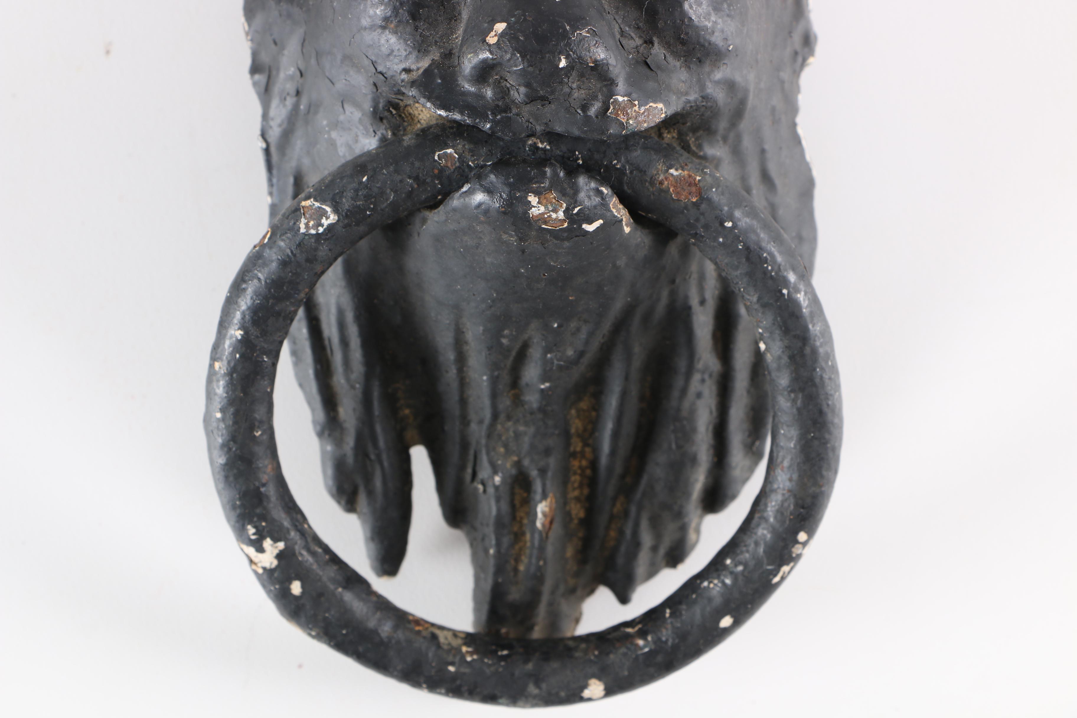 Cast Iron Lion Head Door Knocker