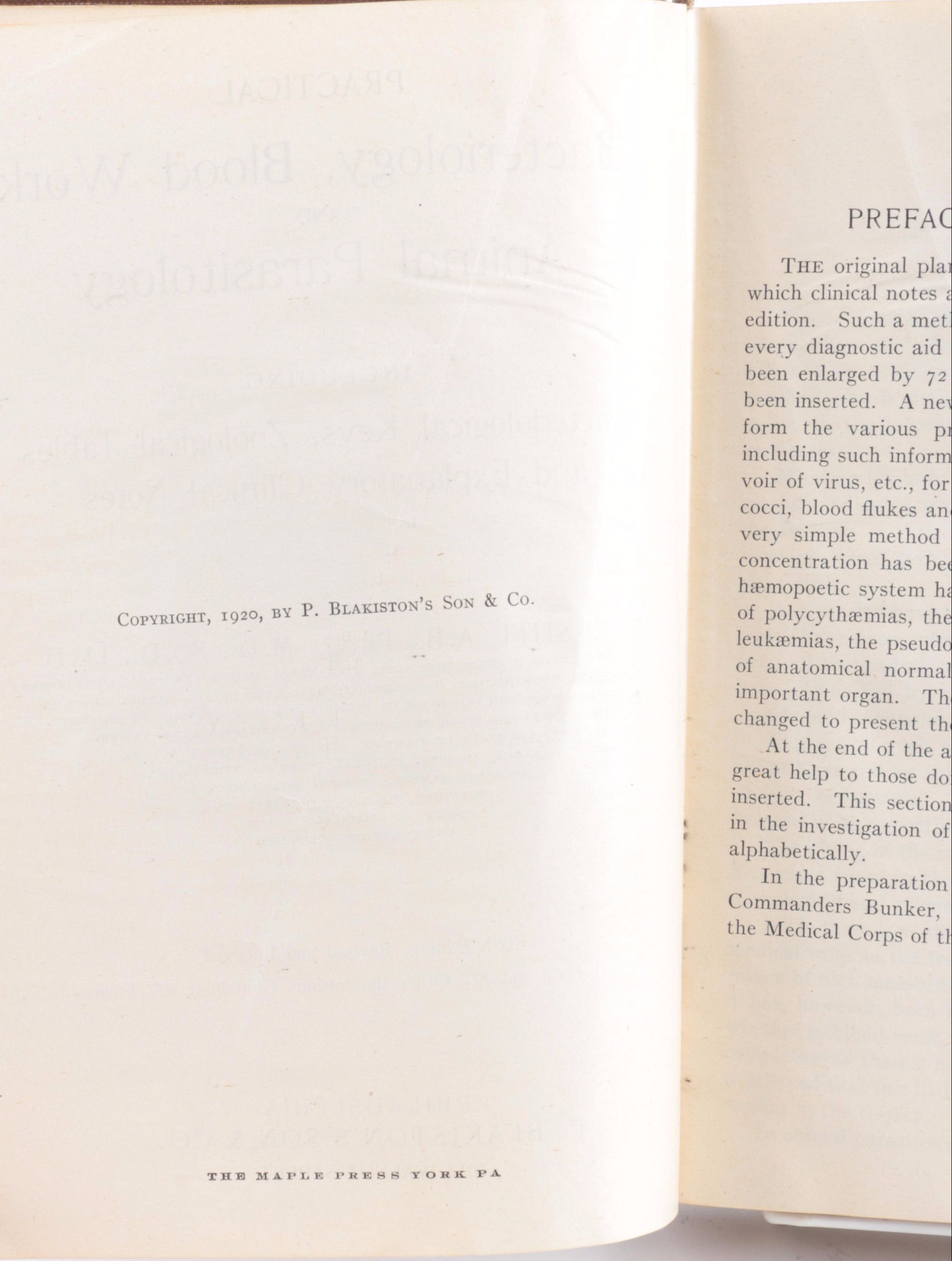 Vintage Medical Books