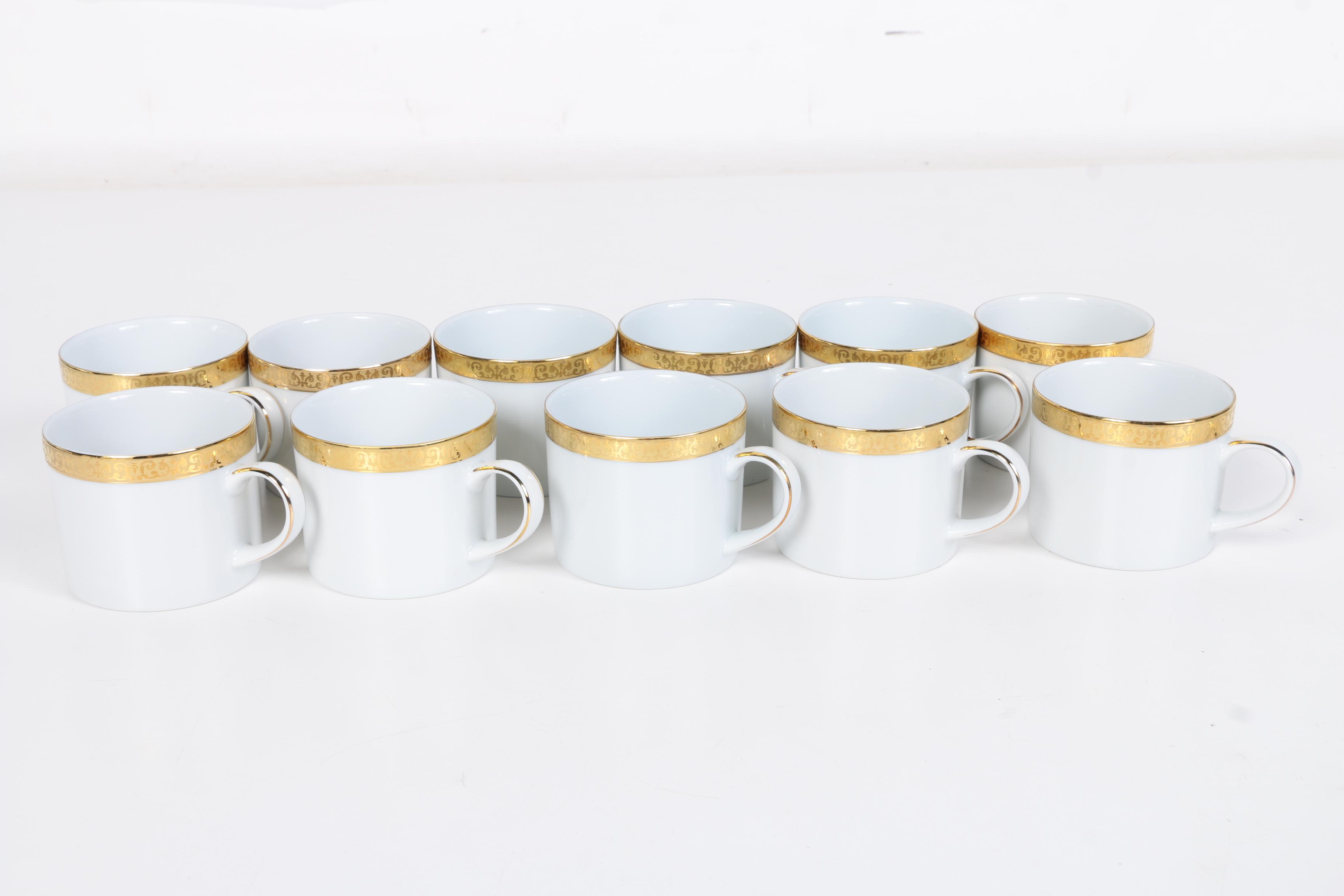 Royal Gallery China Set Featuring "Gold Buffet" Pattern