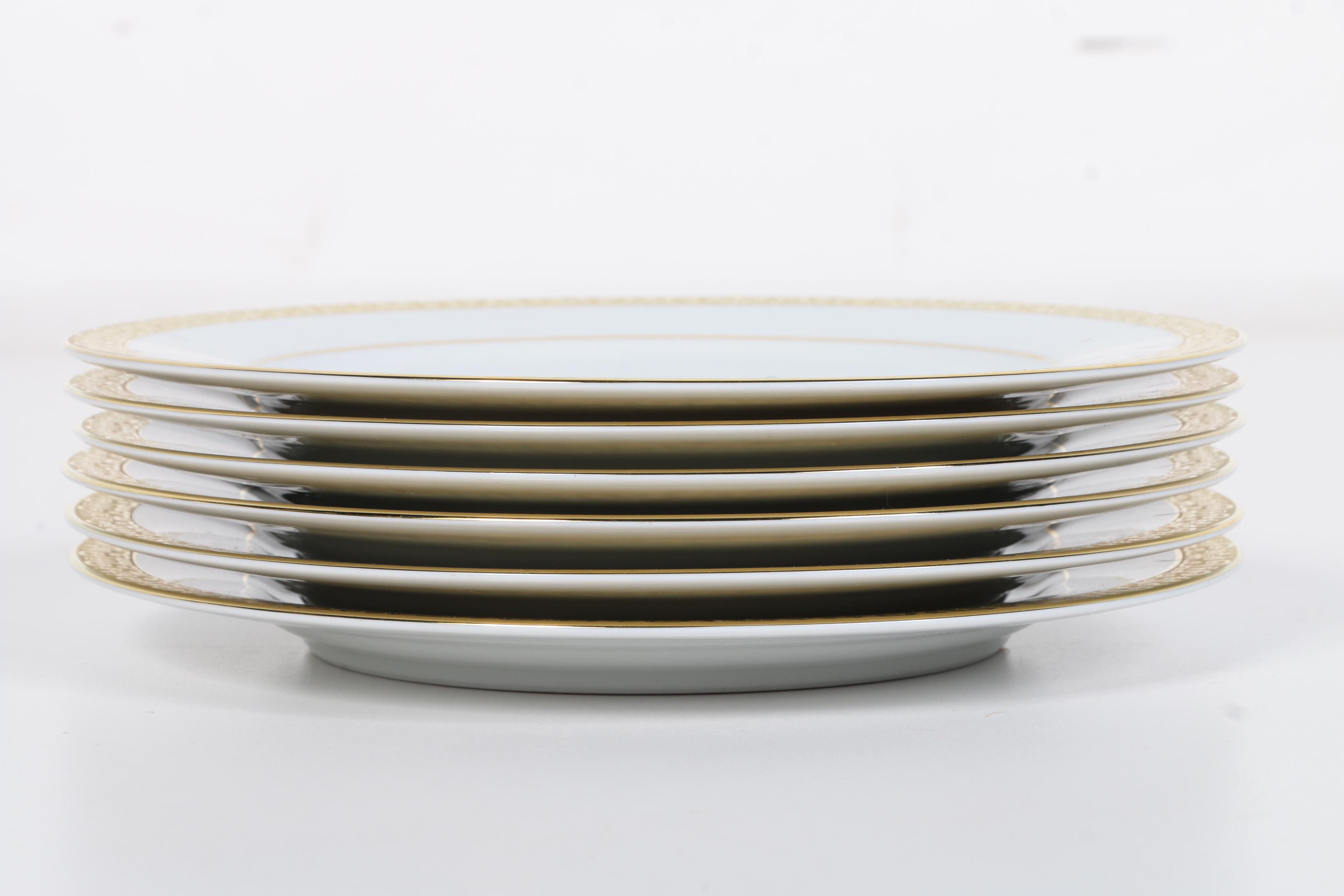 Royal Gallery China Set Featuring "Gold Buffet" Pattern