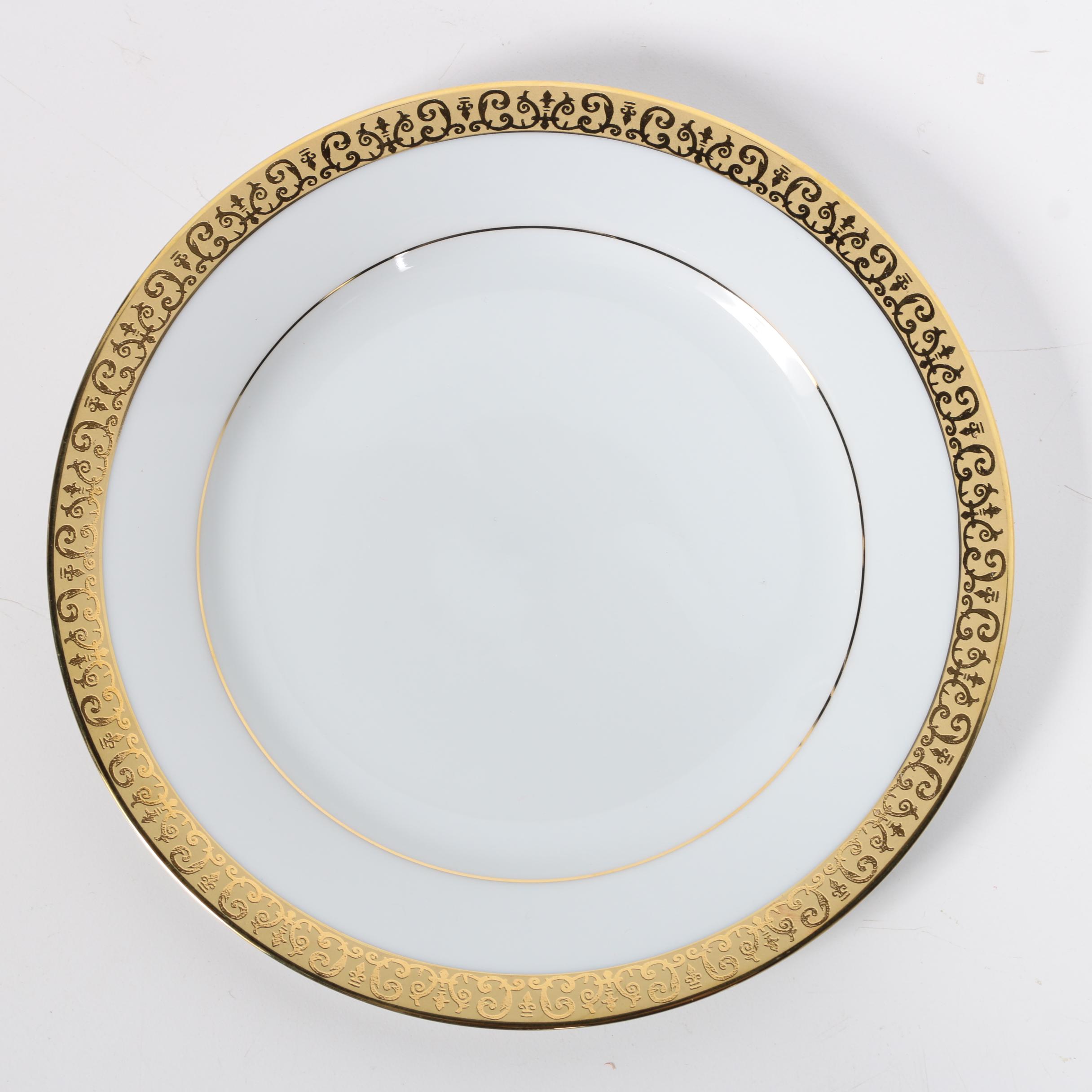 Royal Gallery China Set Featuring "Gold Buffet" Pattern