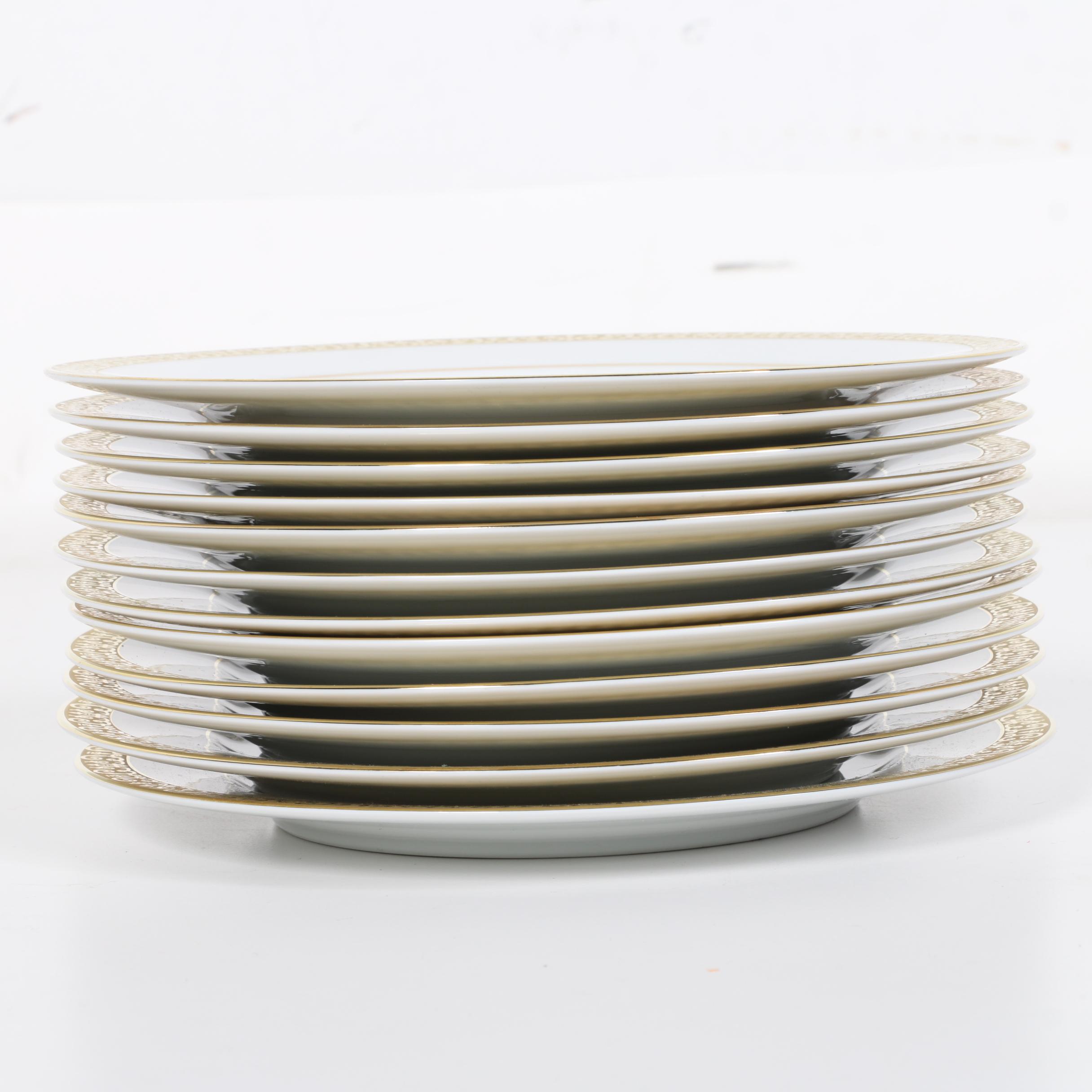 Royal Gallery China Set Featuring "Gold Buffet" Pattern