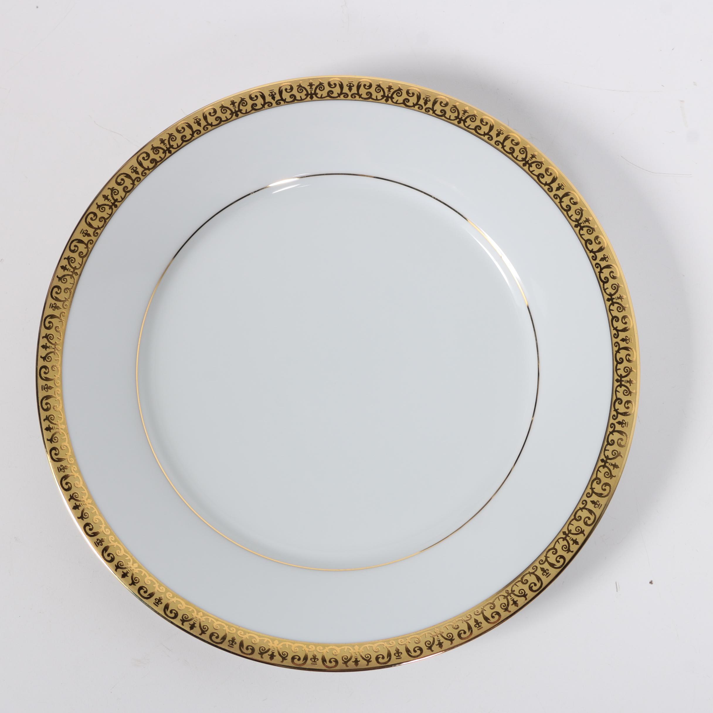 Royal Gallery China Set Featuring "Gold Buffet" Pattern