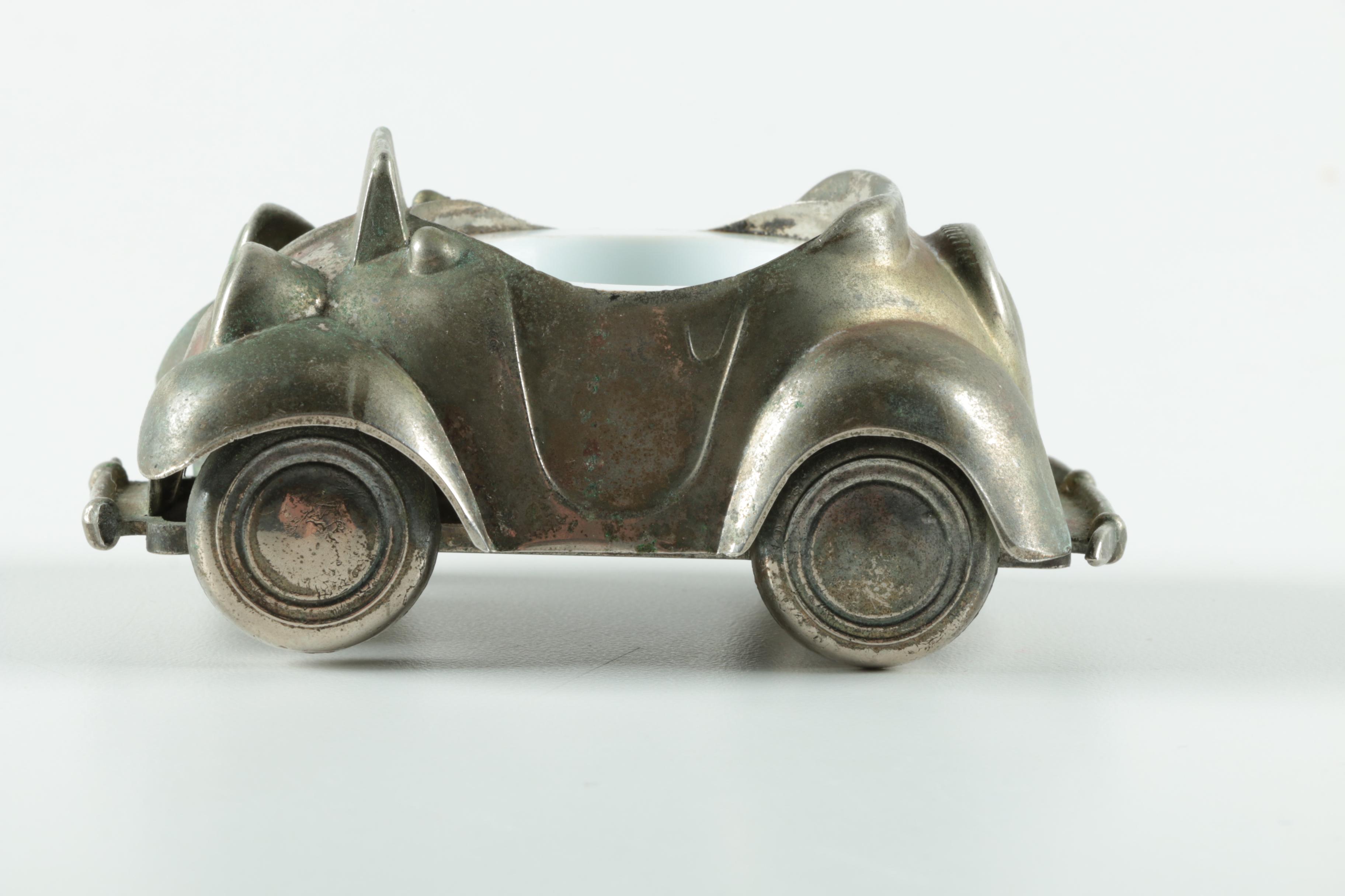 Grenadier Silver Plate Egg Holder