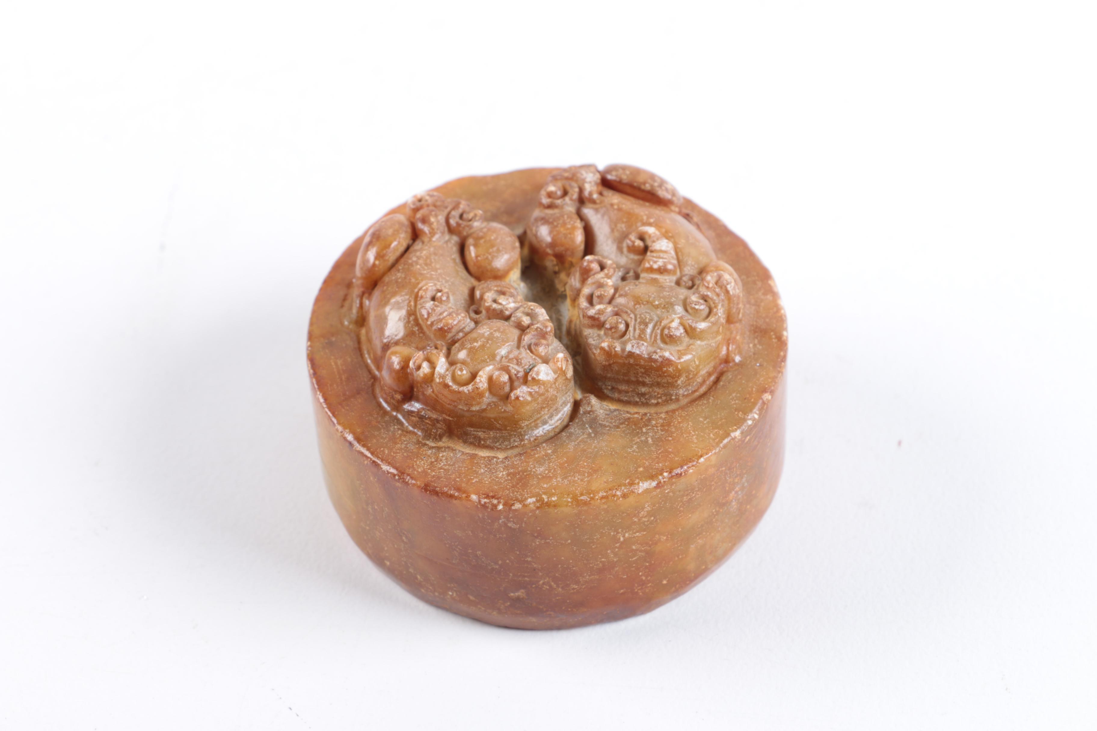 Asian Themed Carved Stones