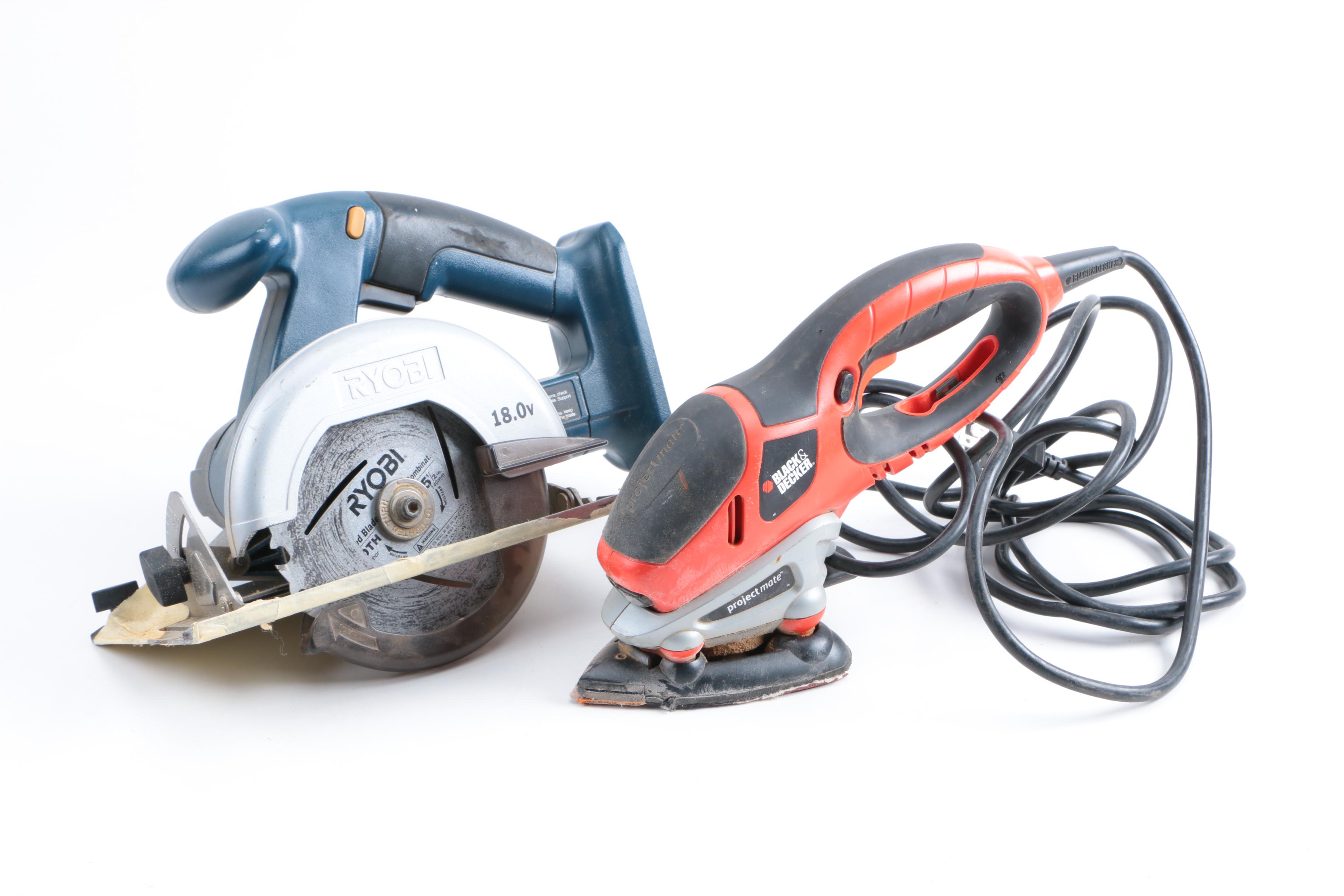 Grouping of Assorted Tools