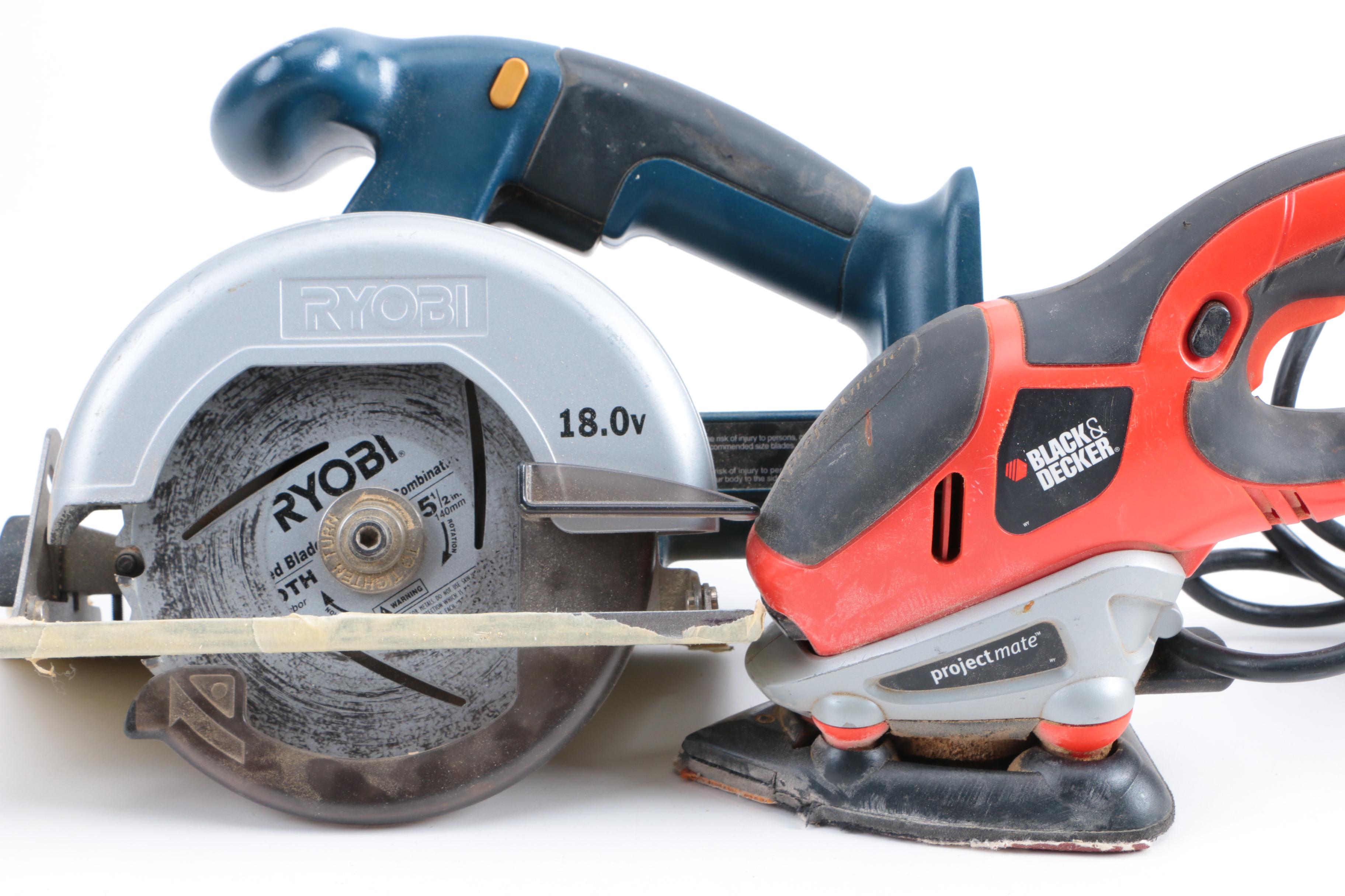 Grouping of Assorted Tools