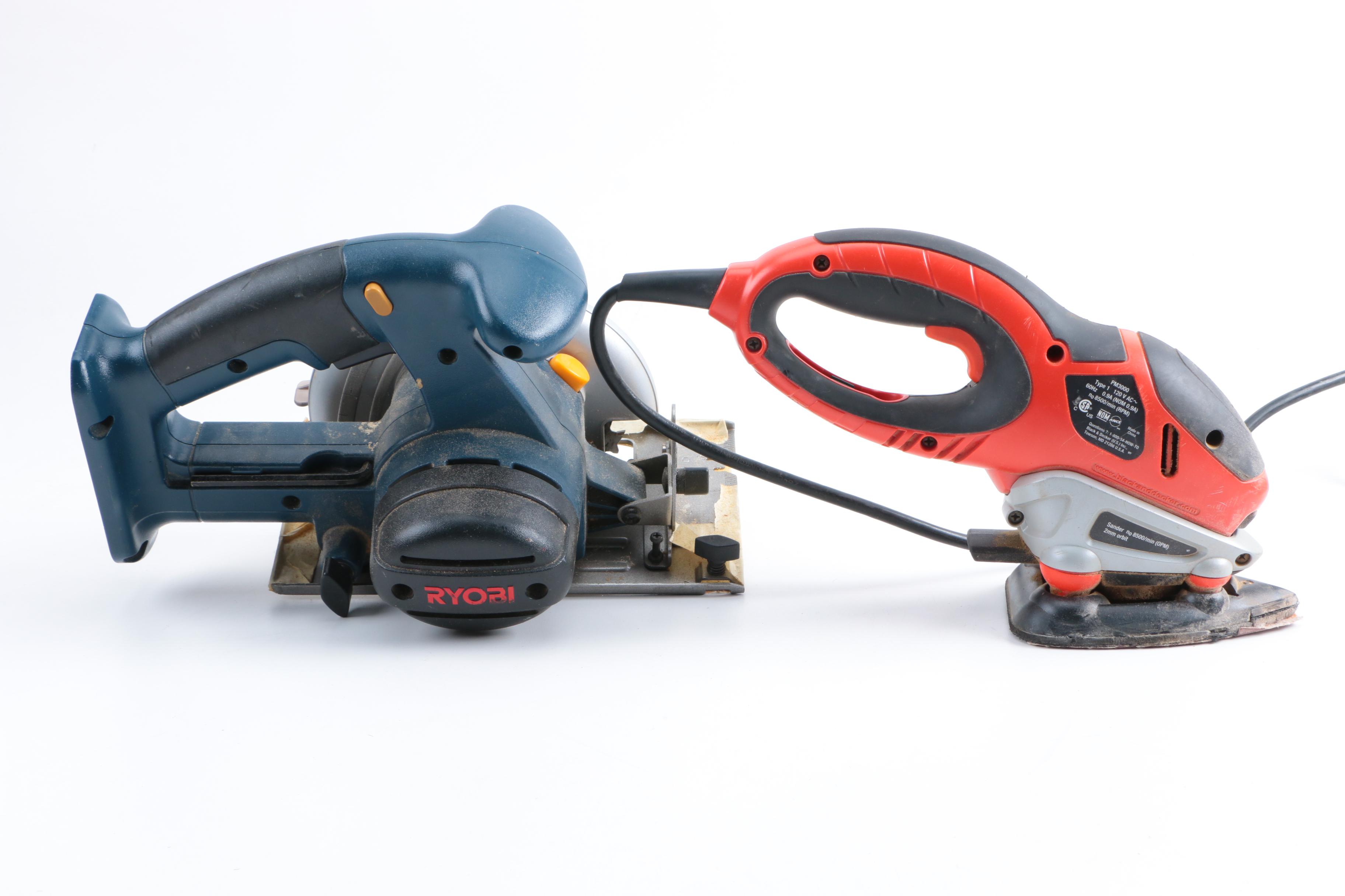 Grouping of Assorted Tools