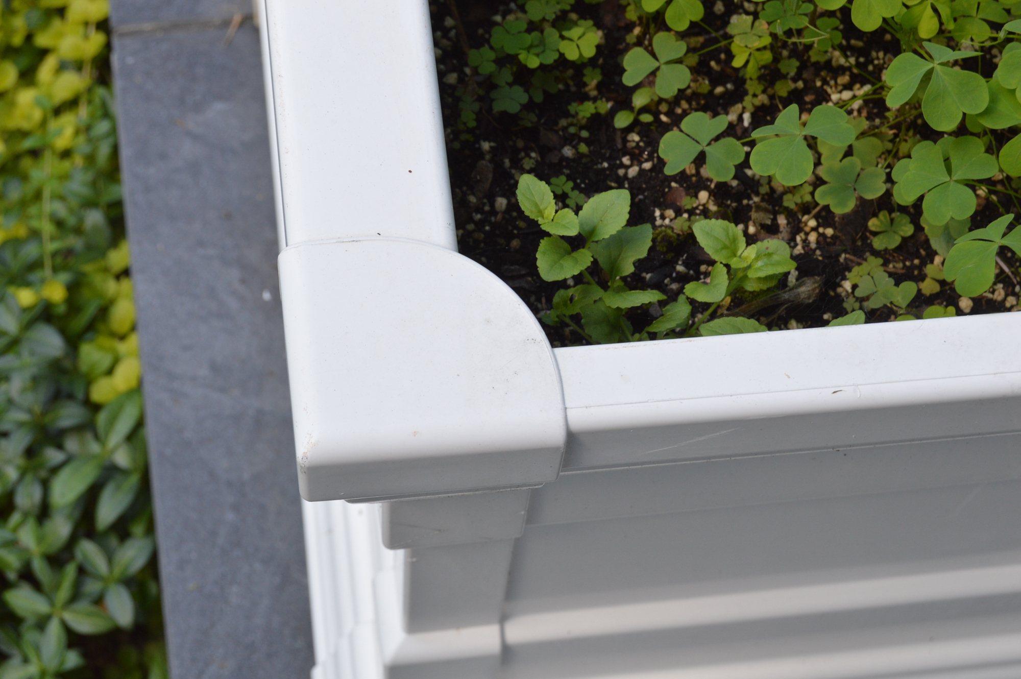 Large Outdoor Resin Square Planters