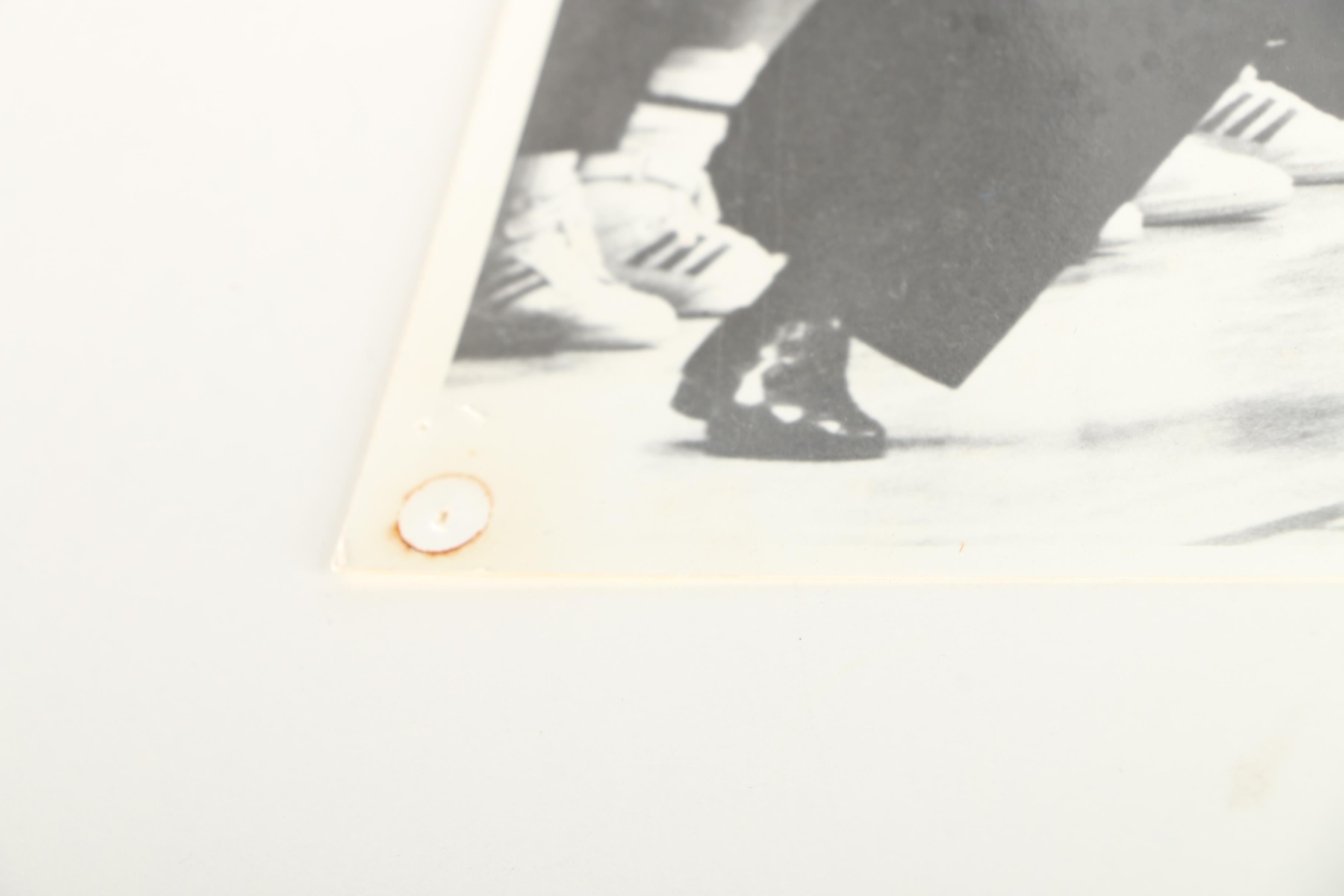 Autographed Bobby Knight Chair-Throwing Photographs