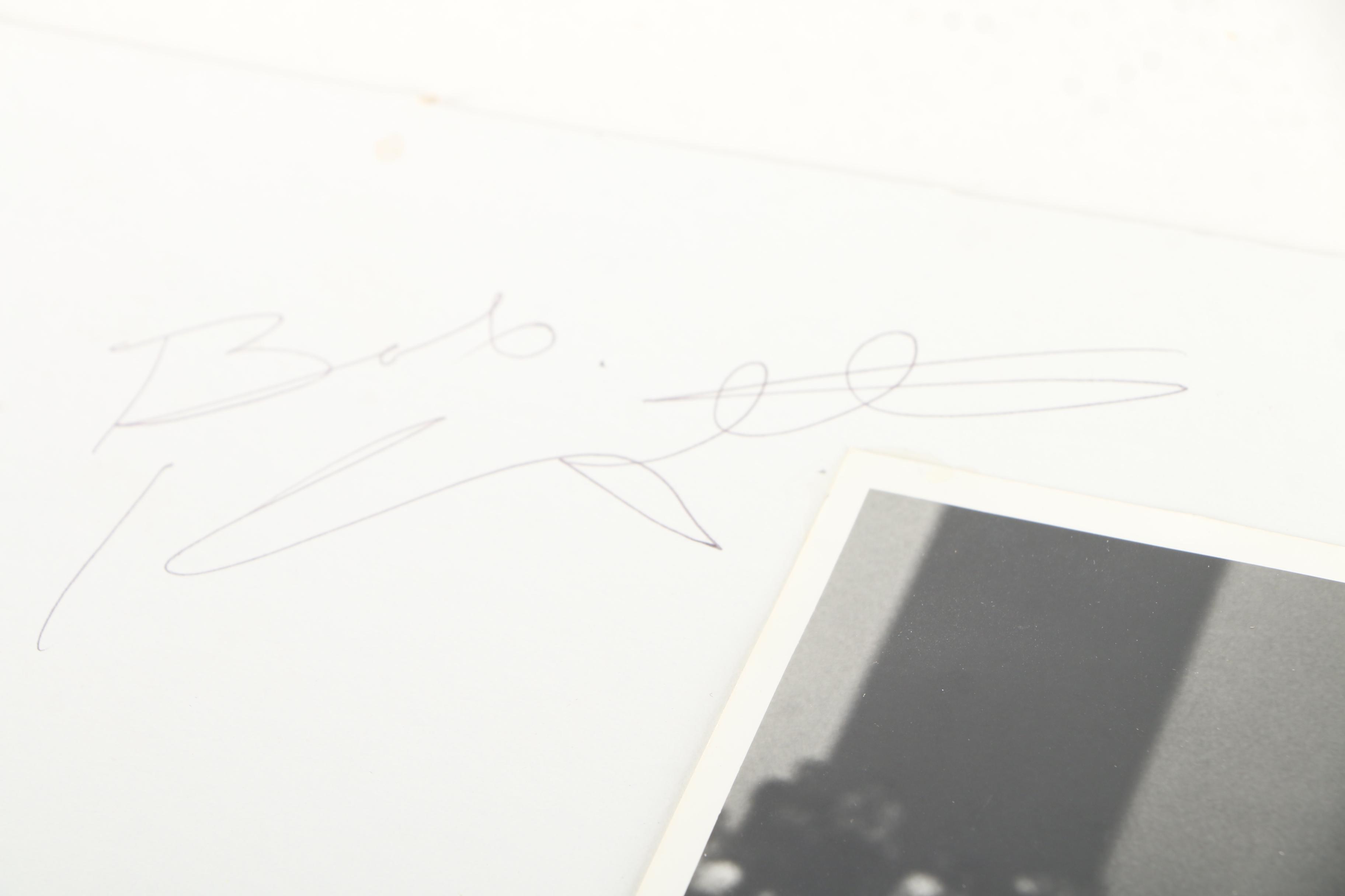 Autographed Bobby Knight Chair-Throwing Photographs