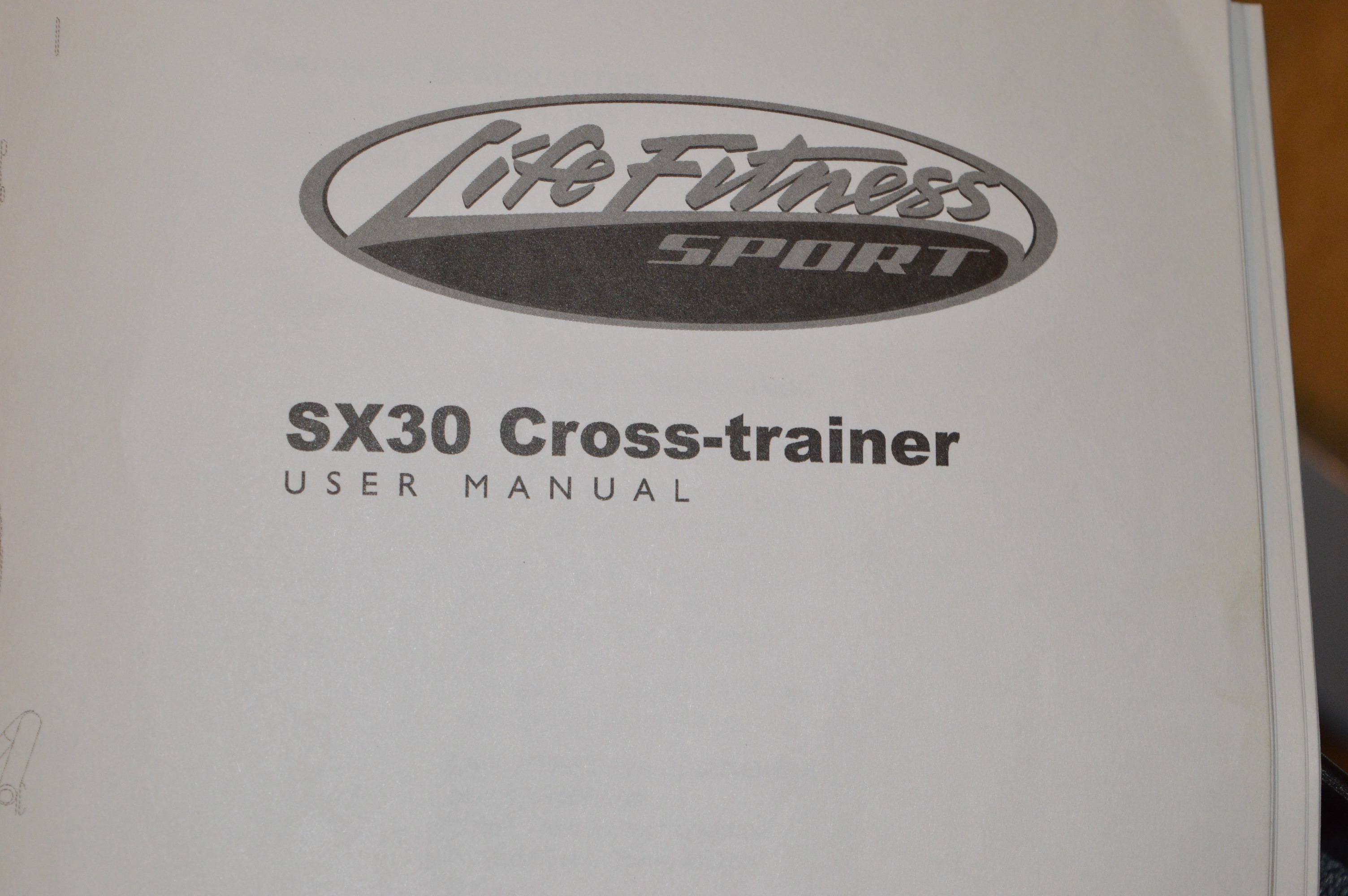 Life Fitness SX30 Elliptical Cross-trainer