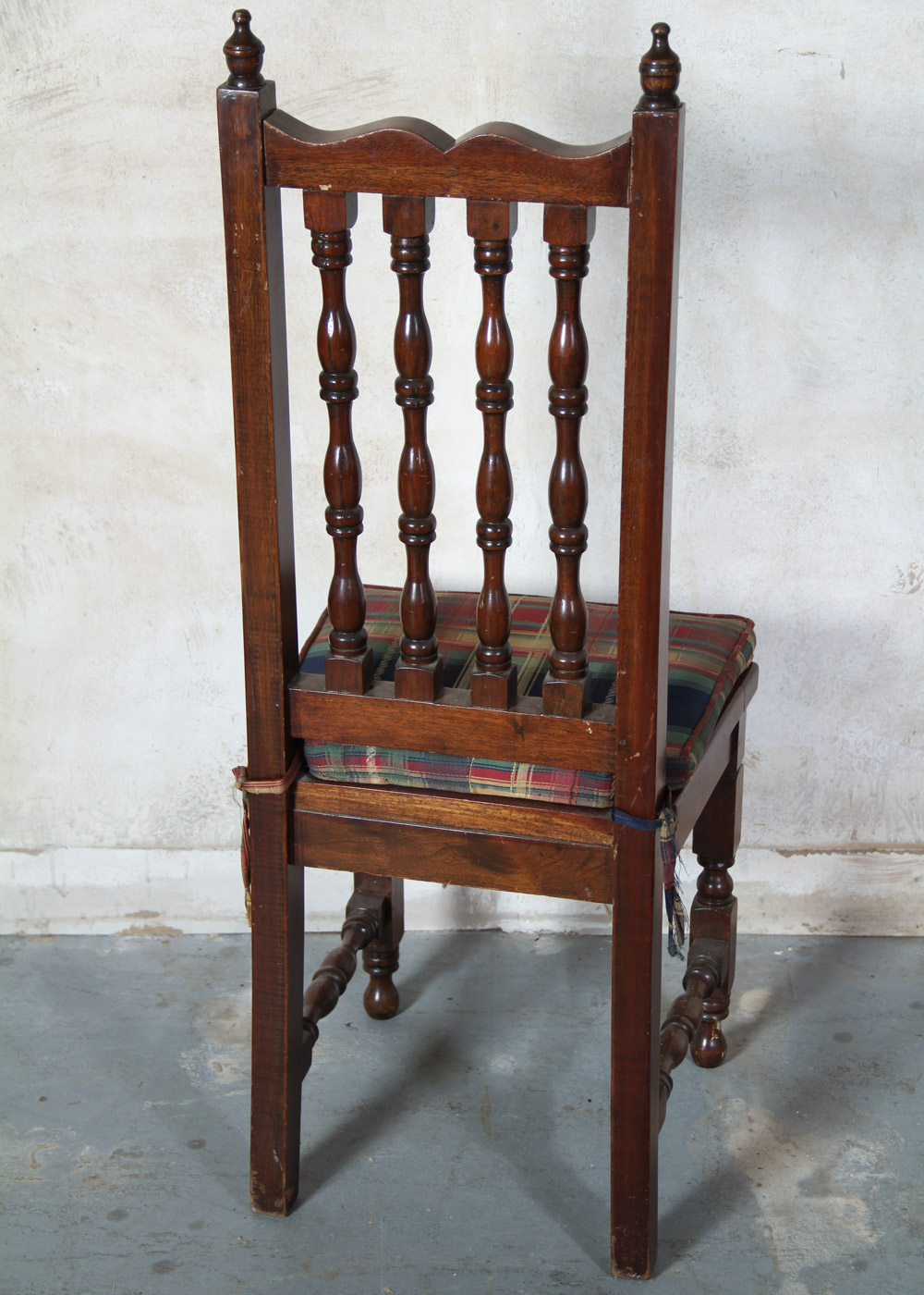 Mission Style Wooden Dining Table and Chairs