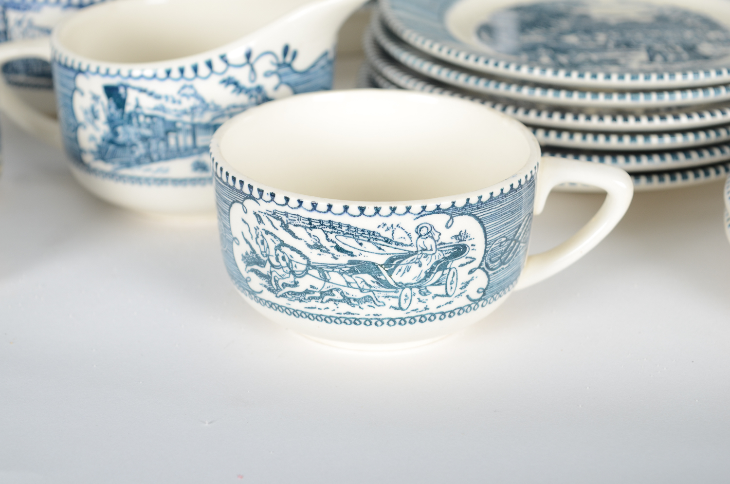 Blue and White Dinnerware