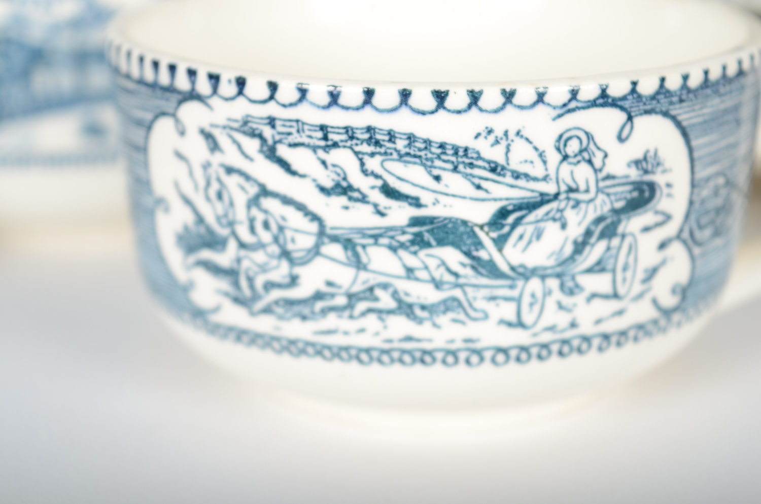 Blue and White Dinnerware