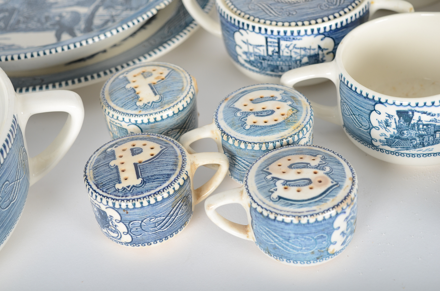 Blue and White Dinnerware