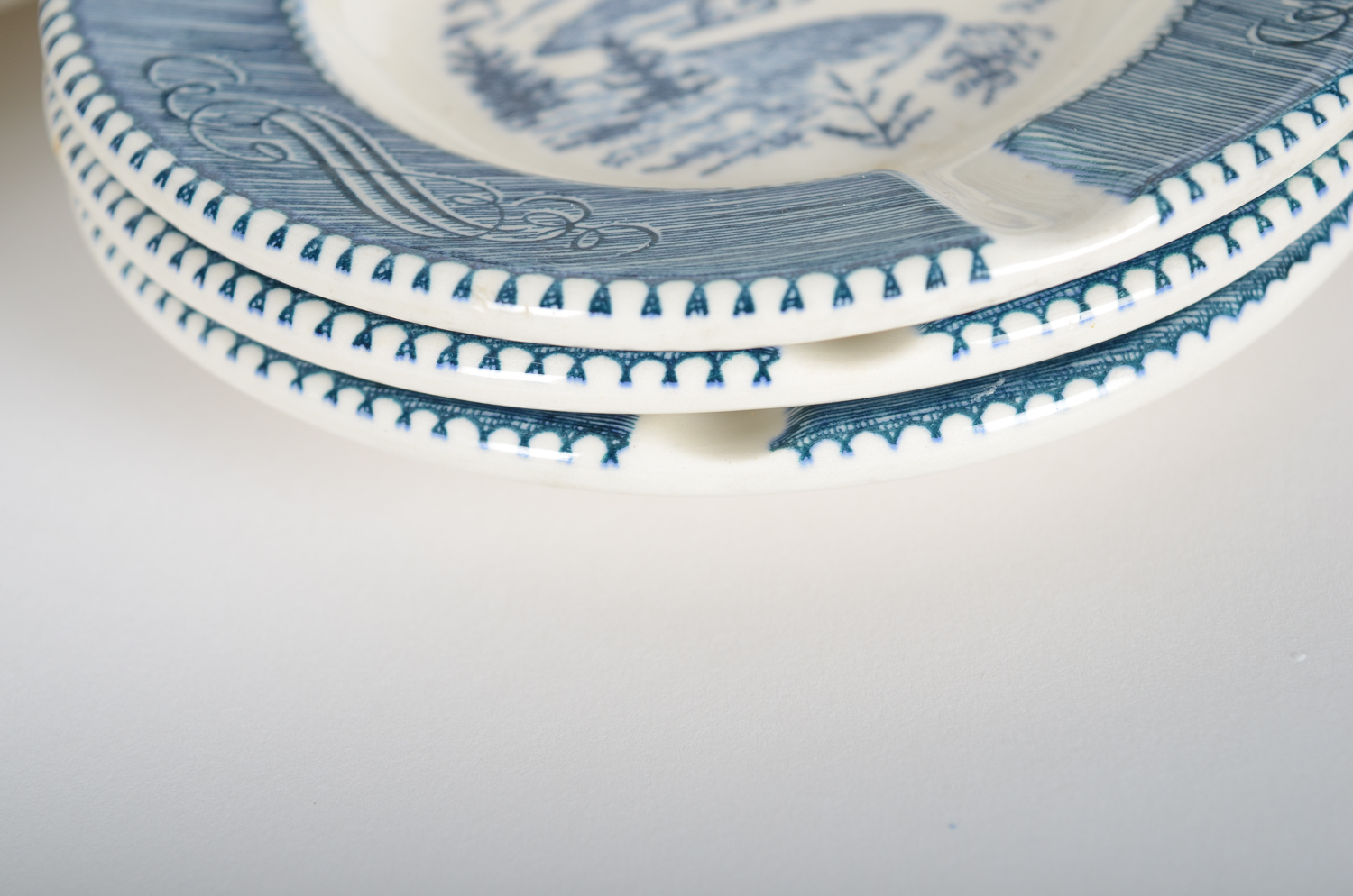 Blue and White Dinnerware