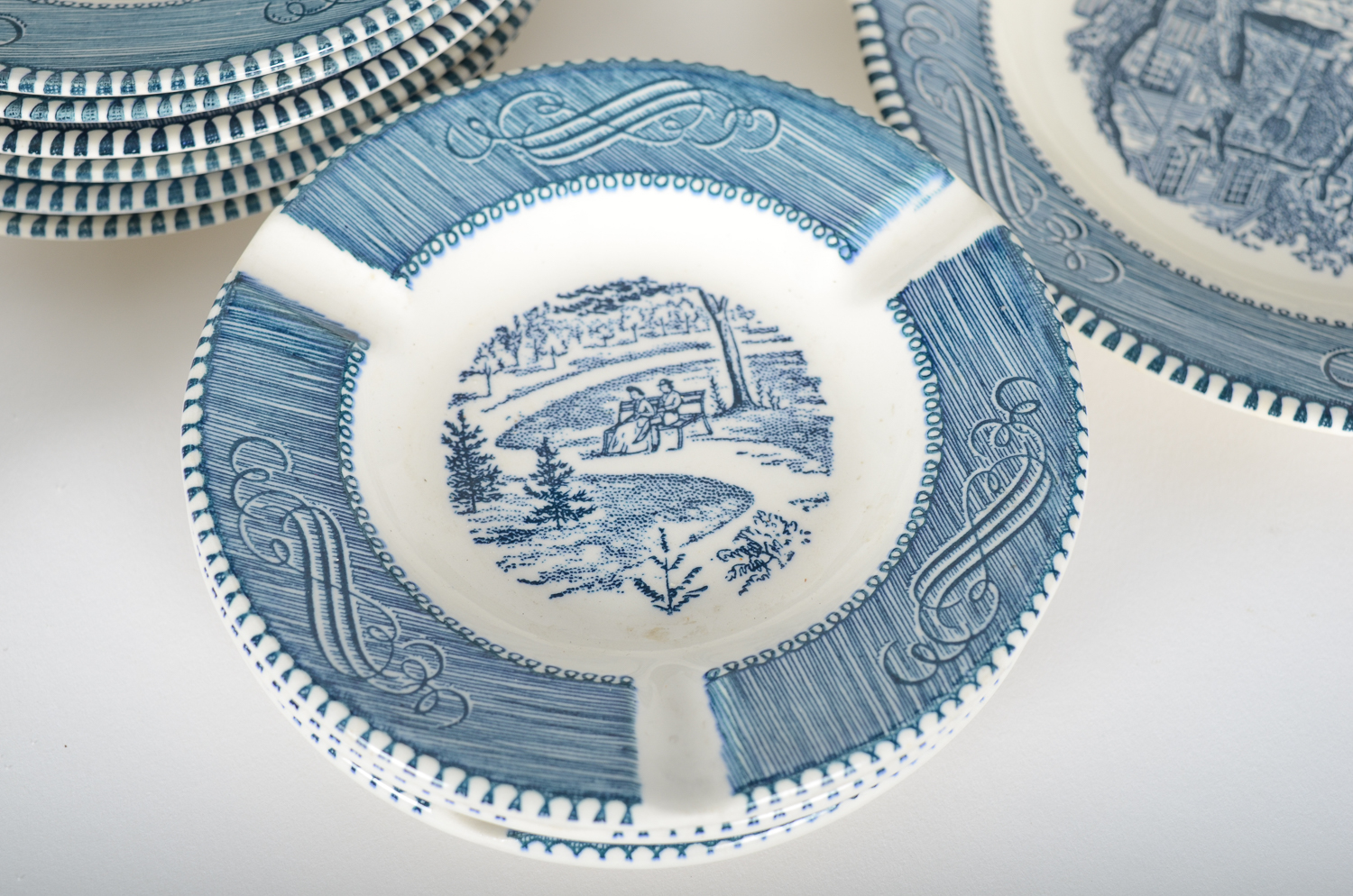 Blue and White Dinnerware