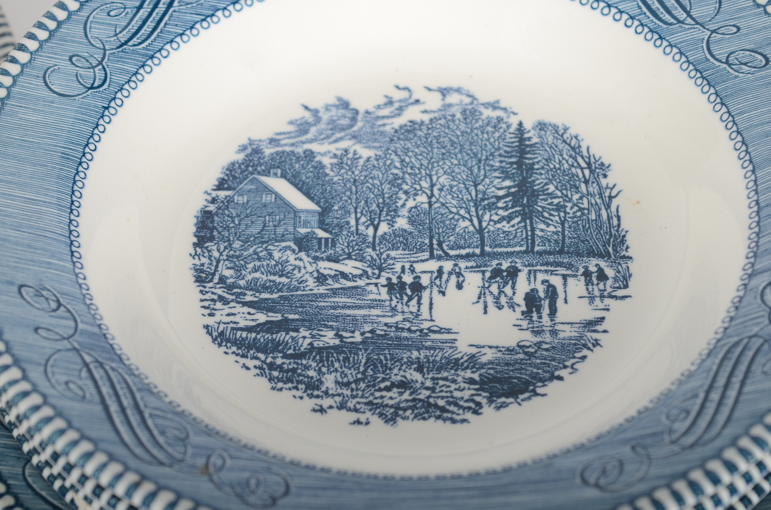 Blue and White Dinnerware