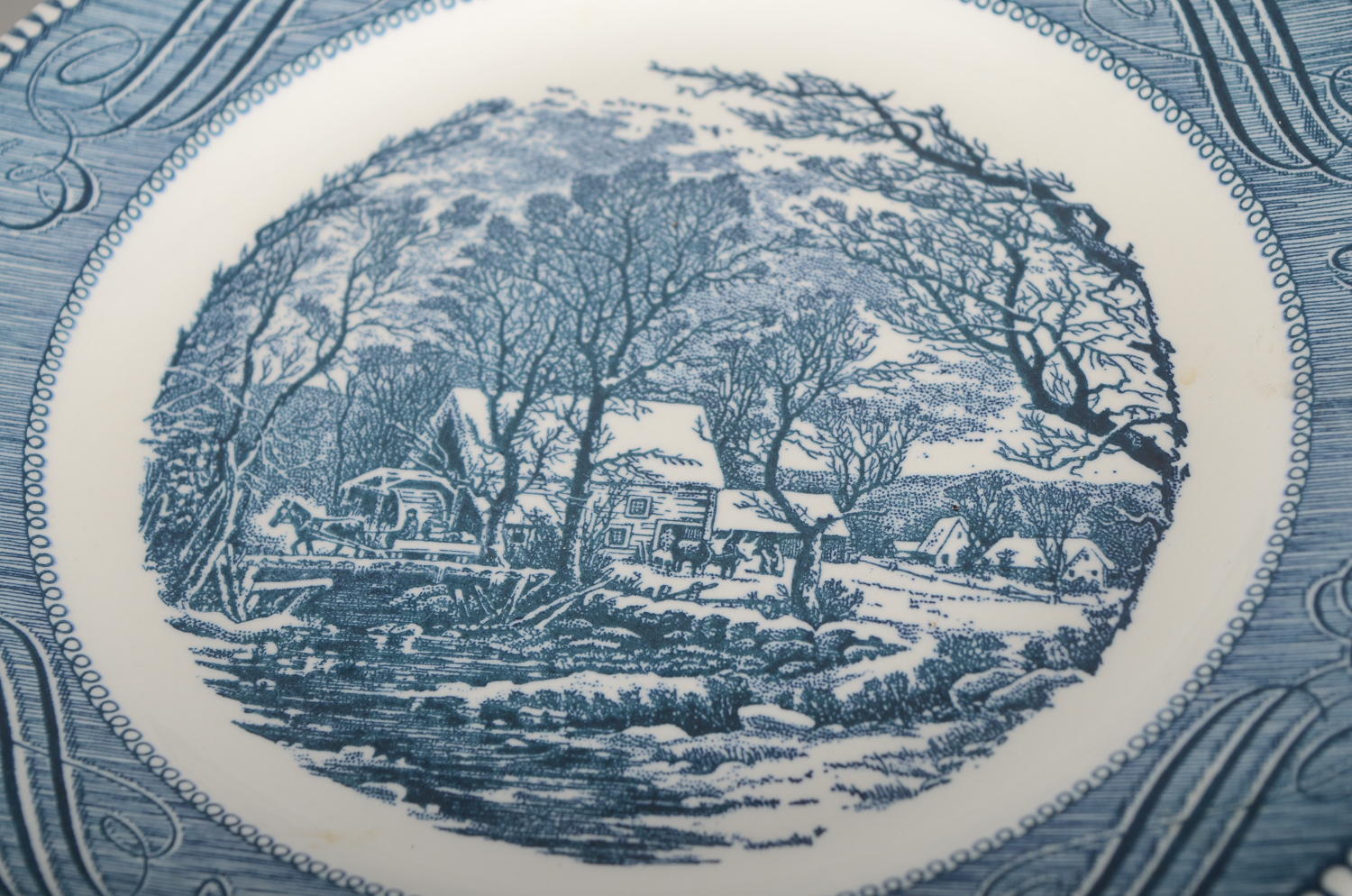 Blue and White Dinnerware